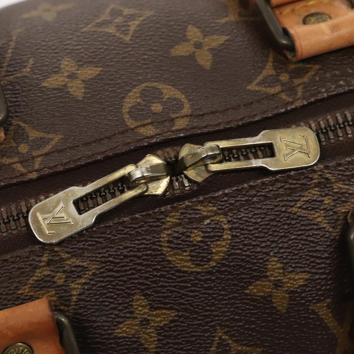 LOUIS VUITTON Monogram Keepall 45 Boston Bag M41428 LV ki4821