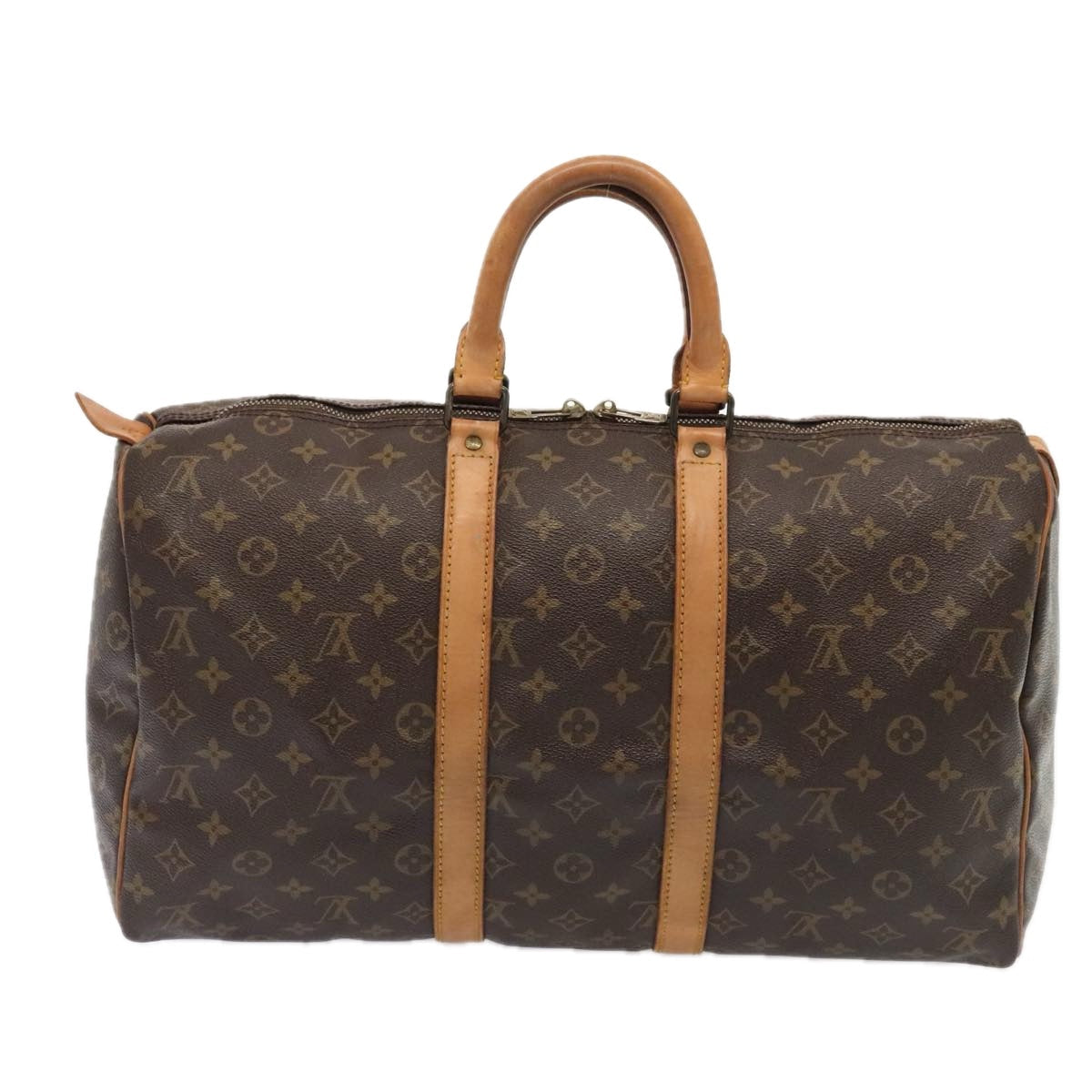 LOUIS VUITTON Monogram Keepall 45 Boston Bag M41428 LV ki4821