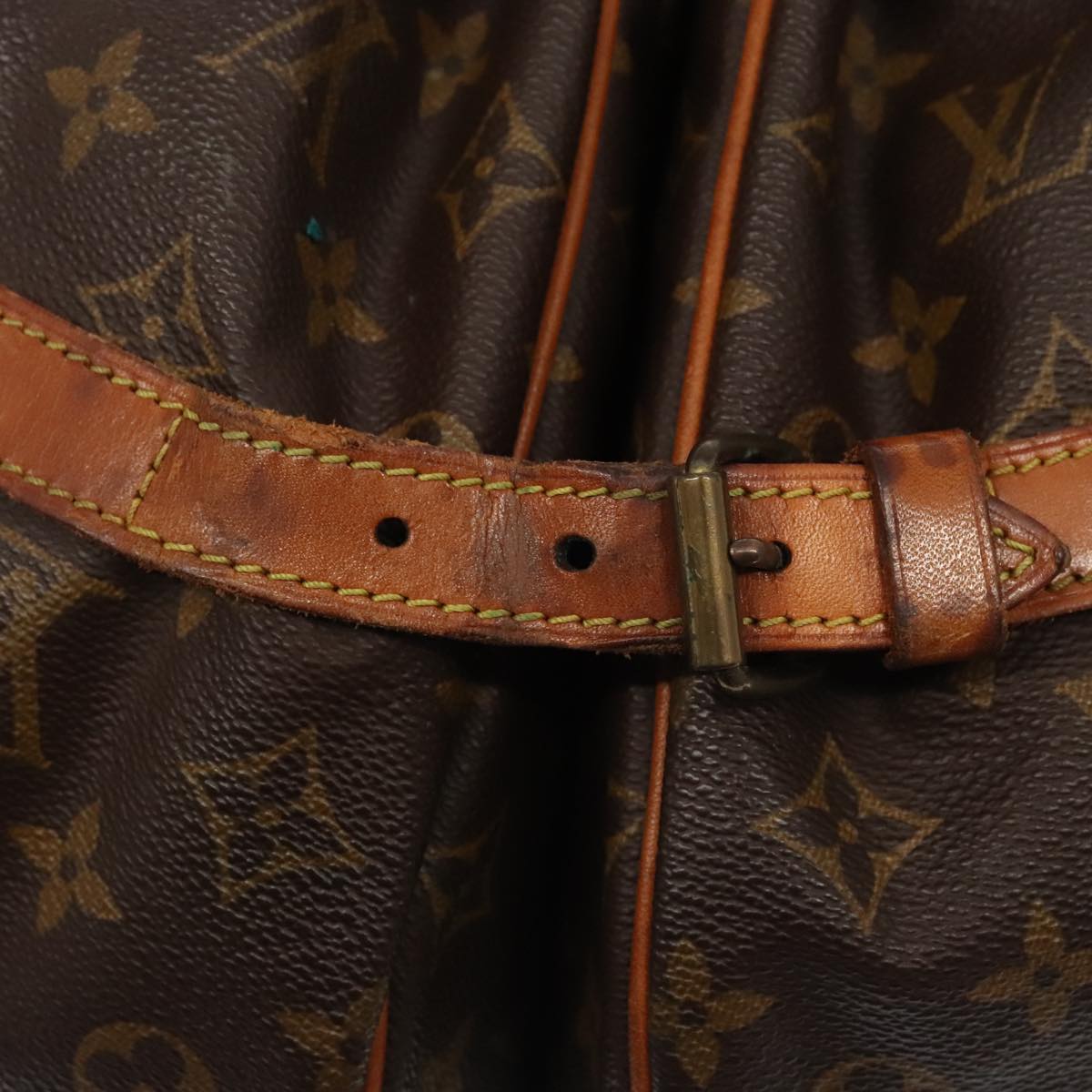 LOUIS VUITTON Monogram Saumur 35 Shoulder Bag M42254 LV ki4838