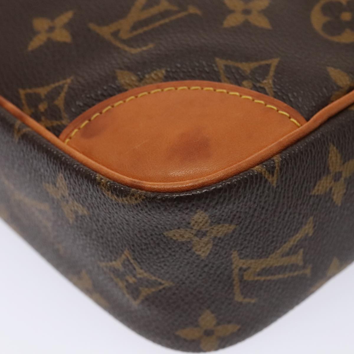 LOUIS VUITTON Monogram Compiegne 28 Clutch Bag M51845 LV ki4844