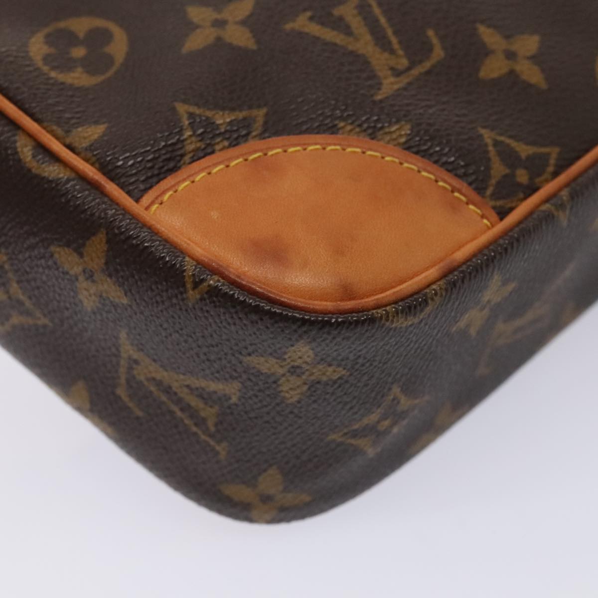 LOUIS VUITTON Monogram Compiegne 28 Clutch Bag M51845 LV ki4844
