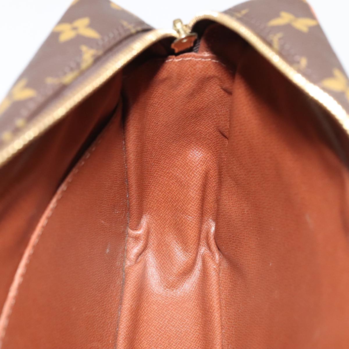 LOUIS VUITTON Monogram Compiegne 28 Clutch Bag M51845 LV ki4844