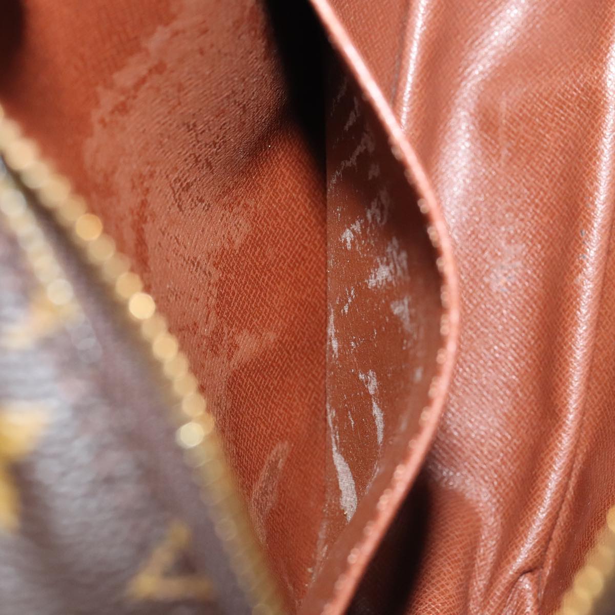 LOUIS VUITTON Monogram Compiegne 28 Clutch Bag M51845 LV ki4844