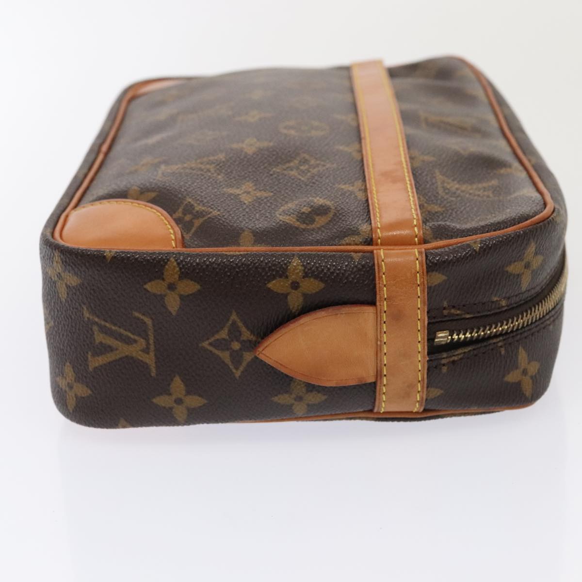 LOUIS VUITTON Monogram Compiegne 28 Clutch Bag M51845 LV ki4844