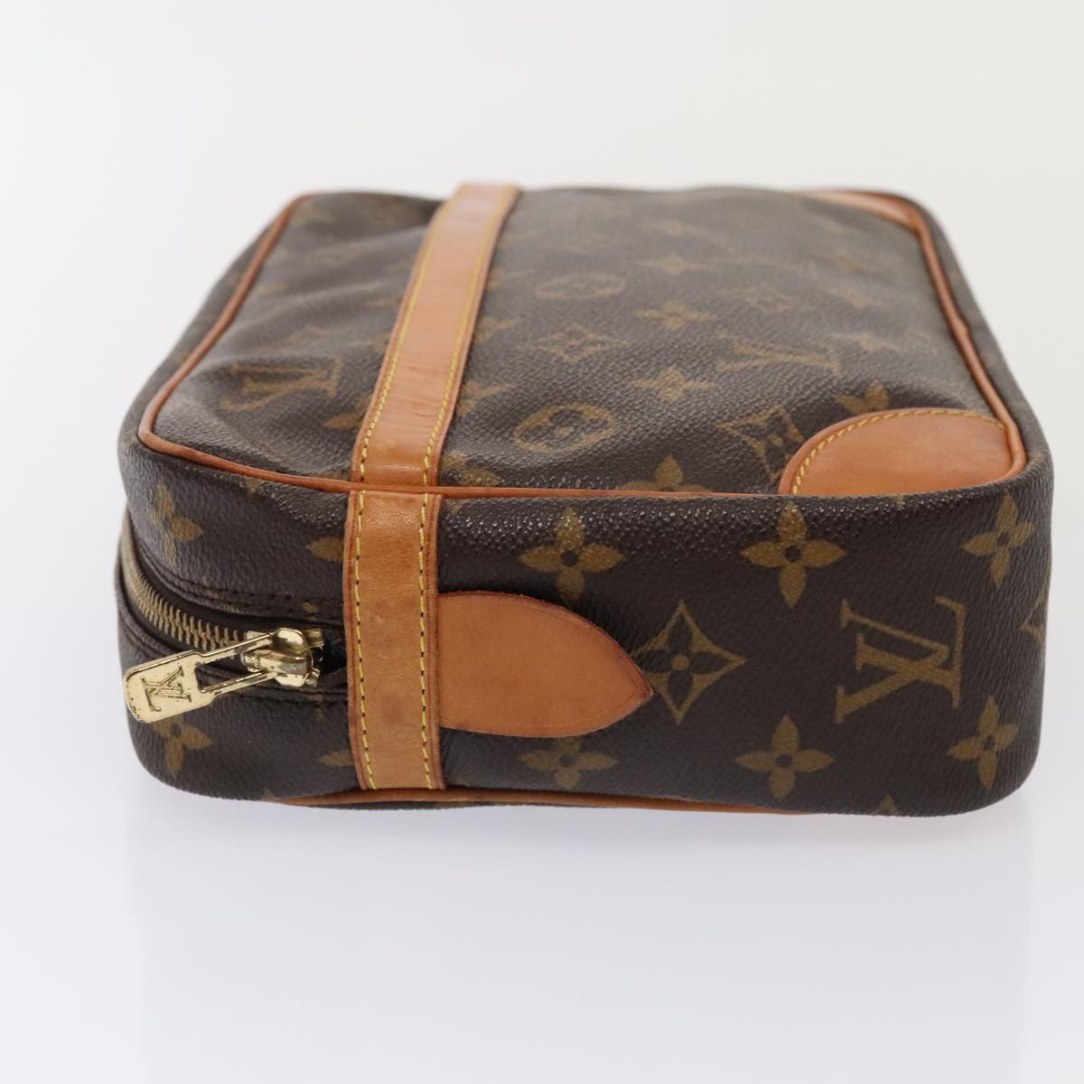 LOUIS VUITTON Monogram Compiegne 28 Clutch Bag M51845 LV ki4844