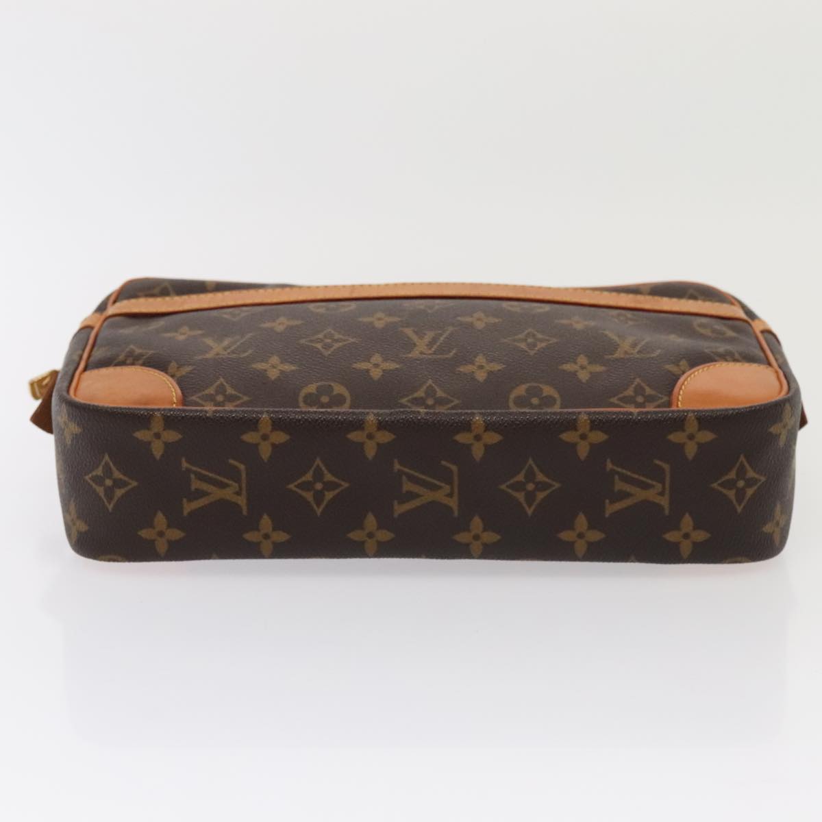 LOUIS VUITTON Monogram Compiegne 28 Clutch Bag M51845 LV ki4844