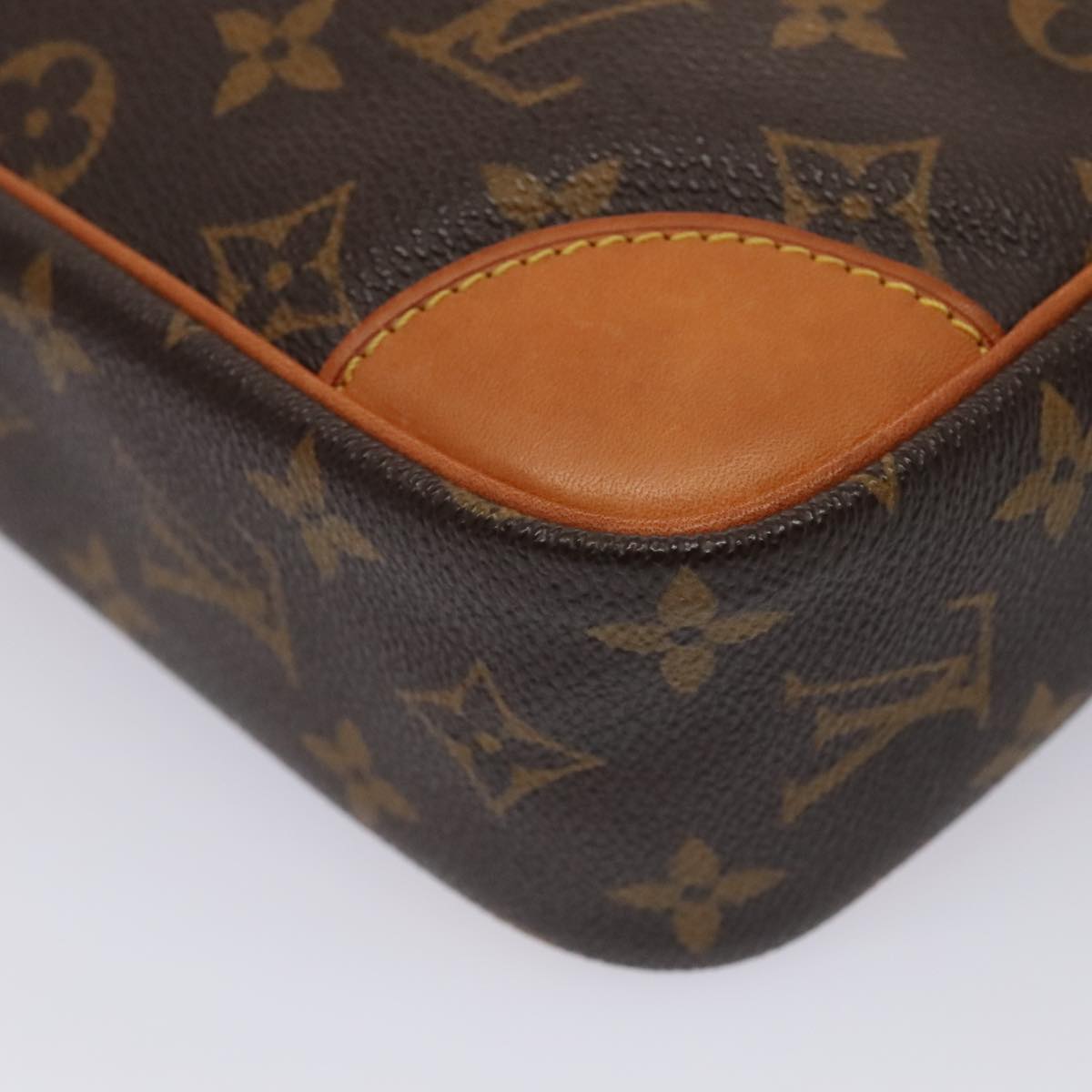 LOUIS VUITTON Monogram Compiegne 28 Clutch Bag M51845 LV ki4844