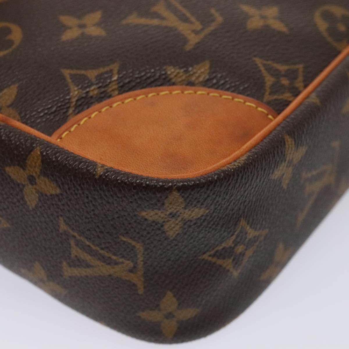 LOUIS VUITTON Monogram Compiegne 28 Clutch Bag M51845 LV ki4844
