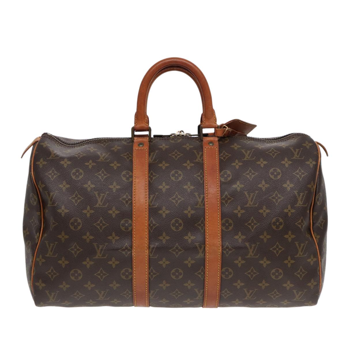 LOUIS VUITTON Monogram Keepall 45 Boston Bag M41428 LV ki4852