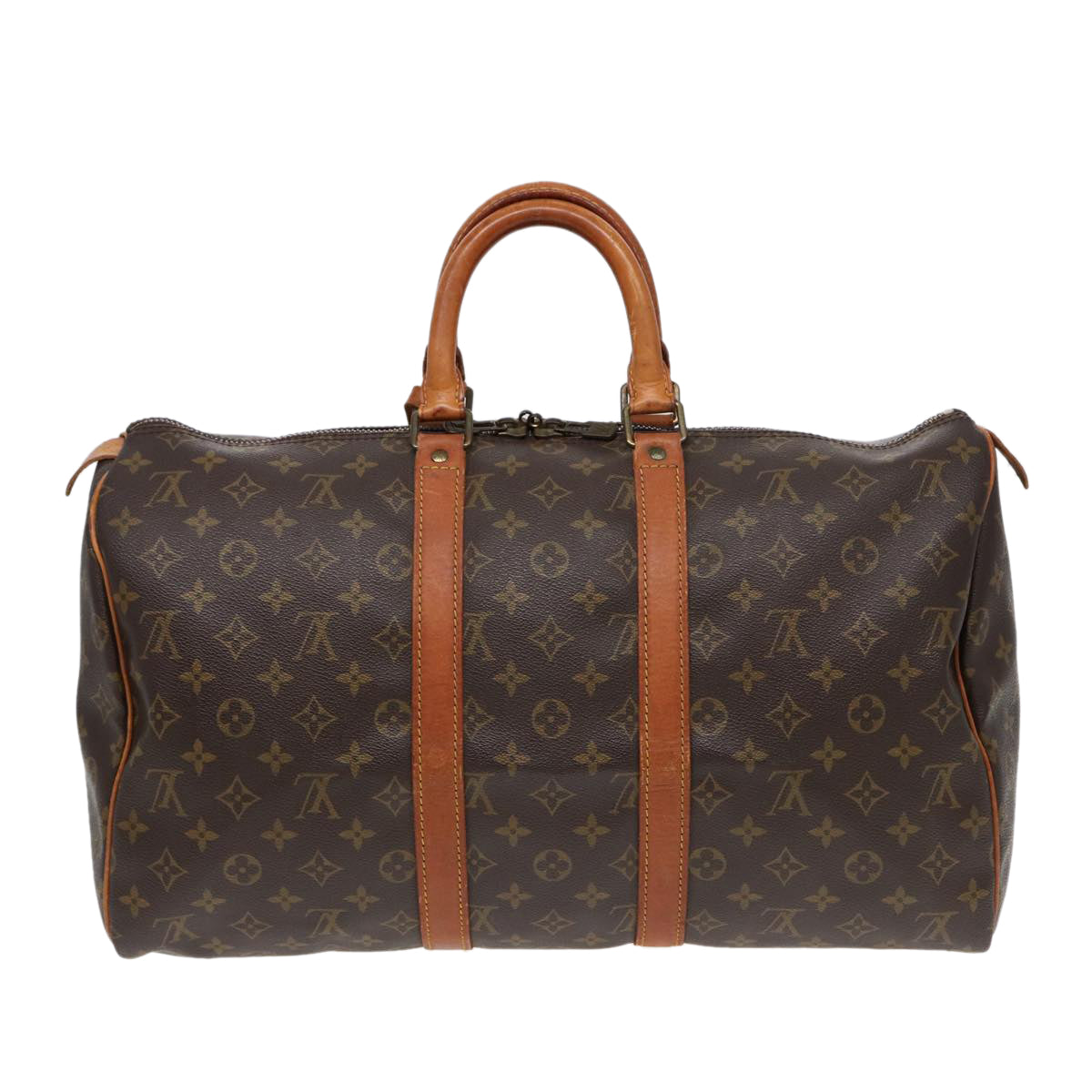 LOUIS VUITTON Monogram Keepall 45 Boston Bag M41428 LV ki4852