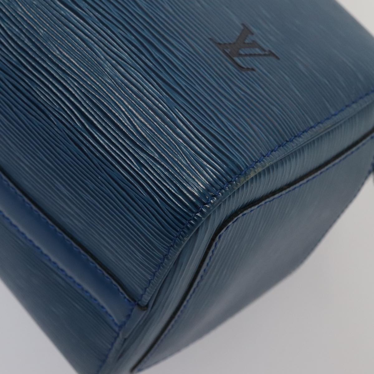 LOUIS VUITTON Epi Speedy 25 Hand Bag Toledo Blue M43015 LV ki4855