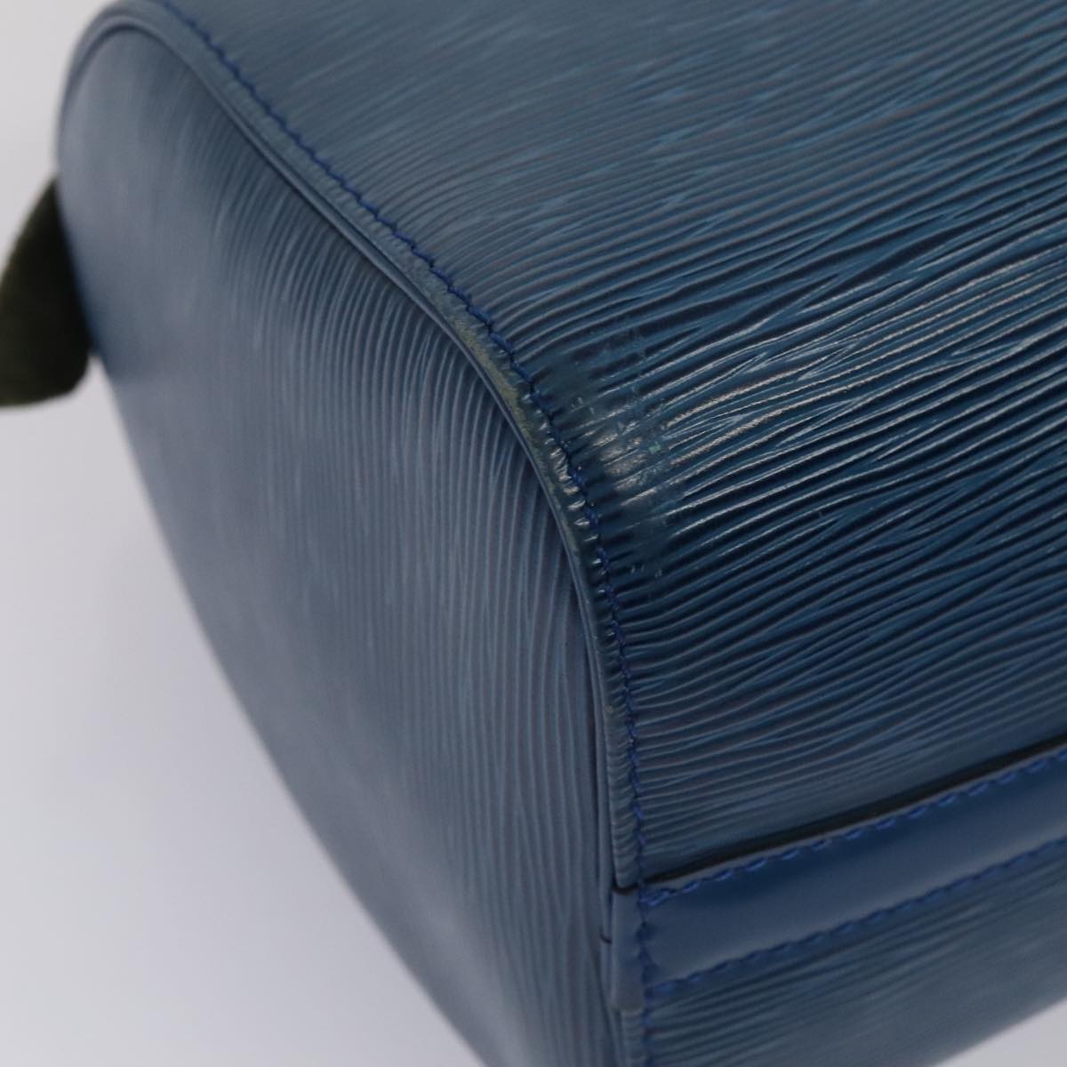 LOUIS VUITTON Epi Speedy 25 Hand Bag Toledo Blue M43015 LV ki4855