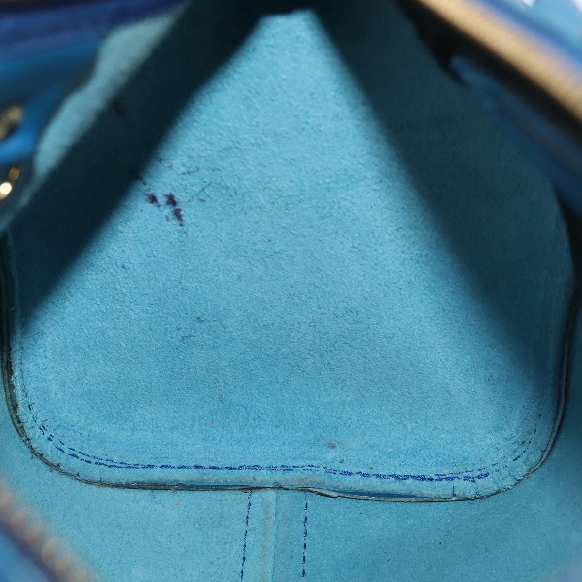 LOUIS VUITTON Epi Speedy 25 Hand Bag Toledo Blue M43015 LV ki4855