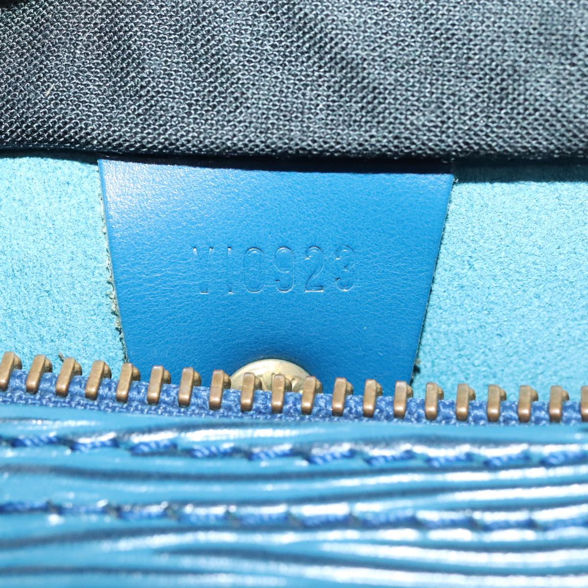 LOUIS VUITTON Epi Speedy 25 Hand Bag Toledo Blue M43015 LV ki4855