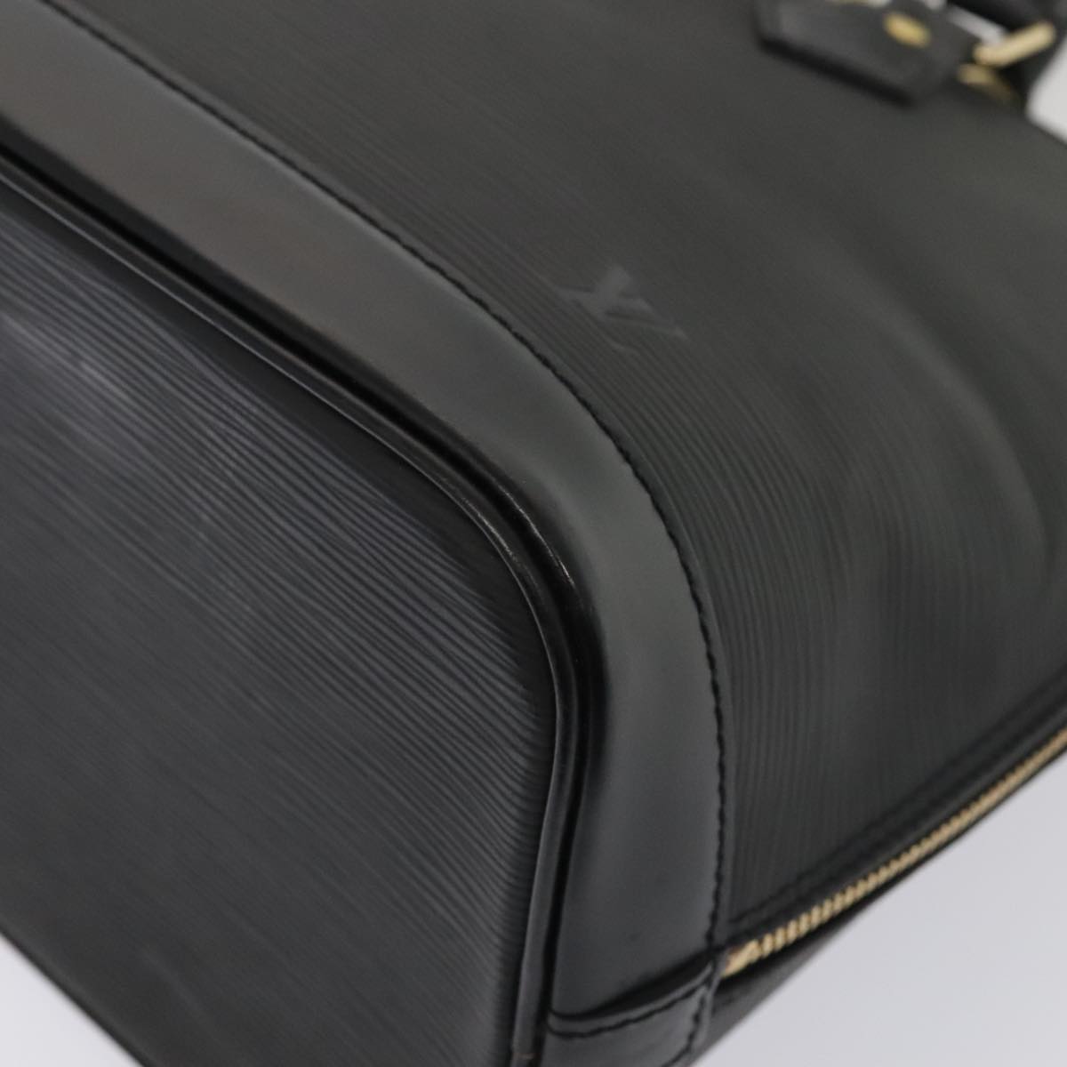 LOUIS VUITTON Epi Alma Hand Bag Black M52142 LV ki4859