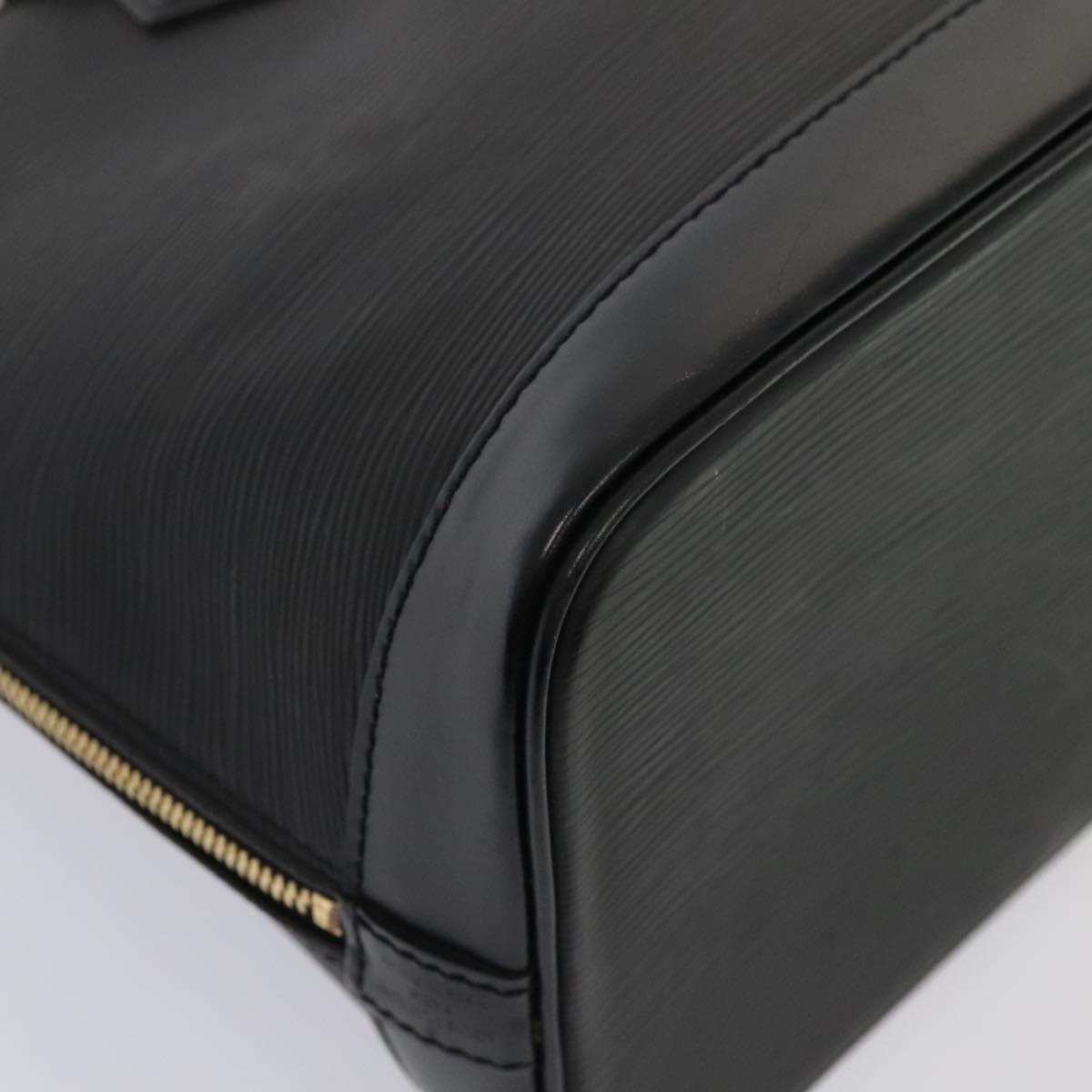 LOUIS VUITTON Epi Alma Hand Bag Black M52142 LV ki4859
