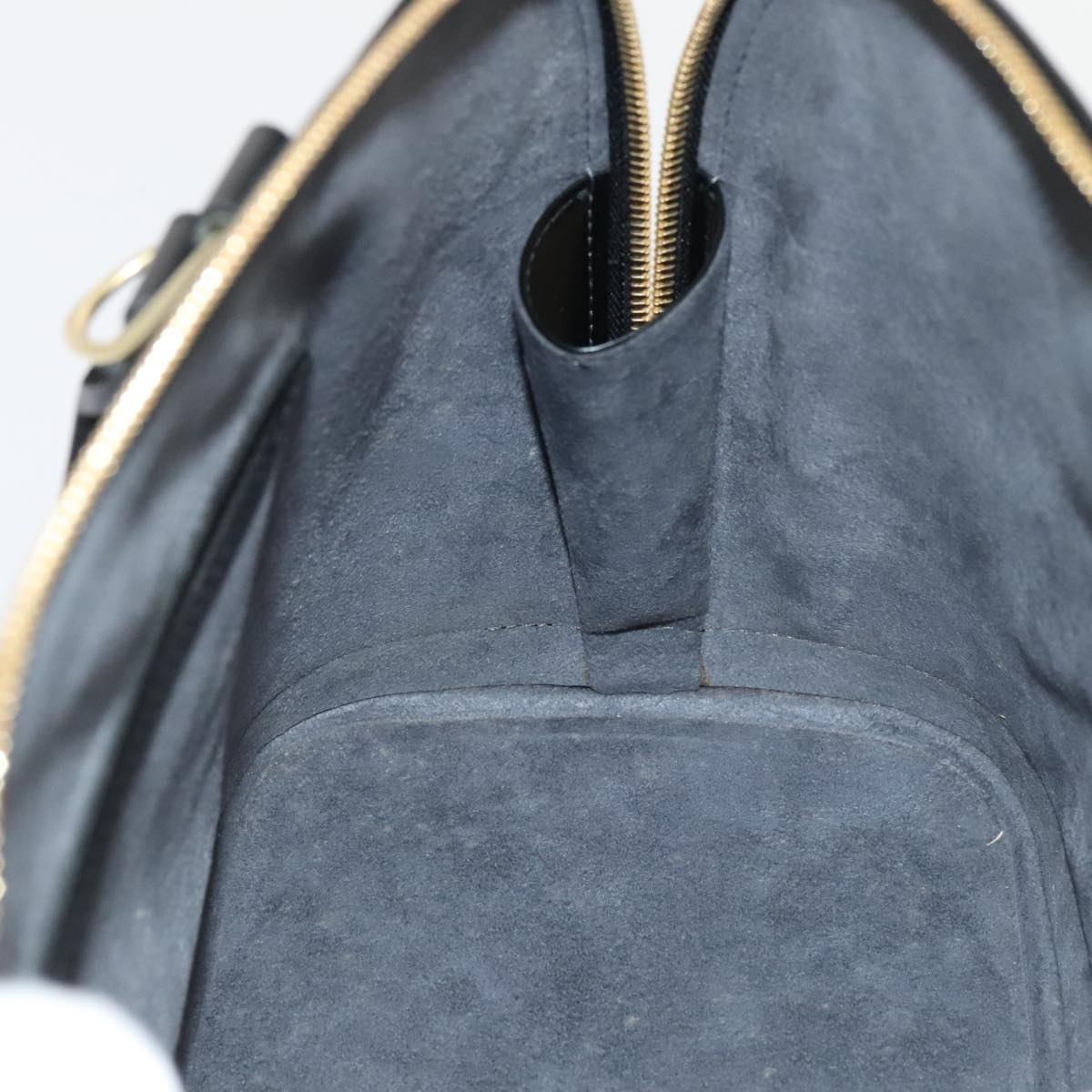 LOUIS VUITTON Epi Alma Hand Bag Black M52142 LV ki4859