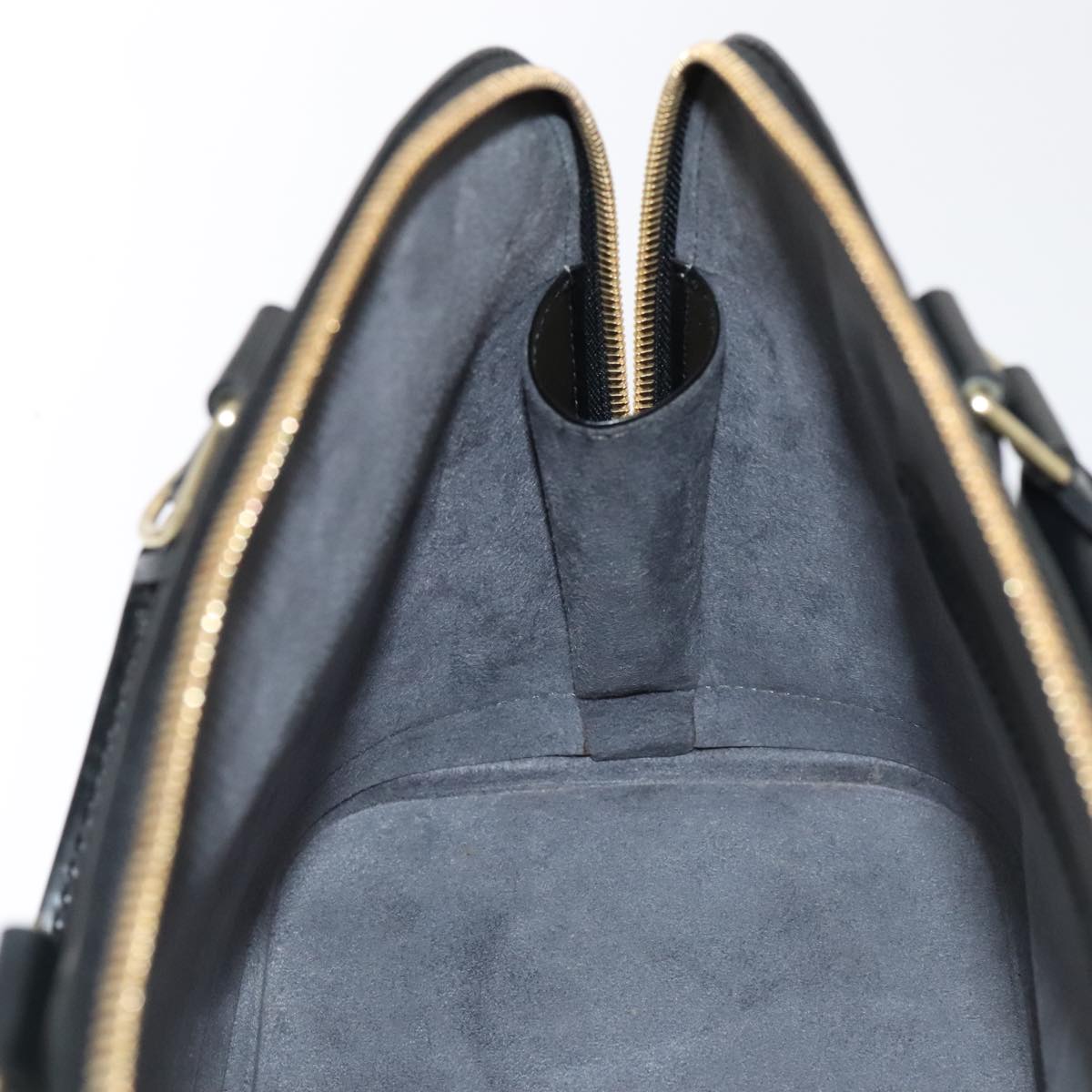 LOUIS VUITTON Epi Alma Hand Bag Black M52142 LV ki4859