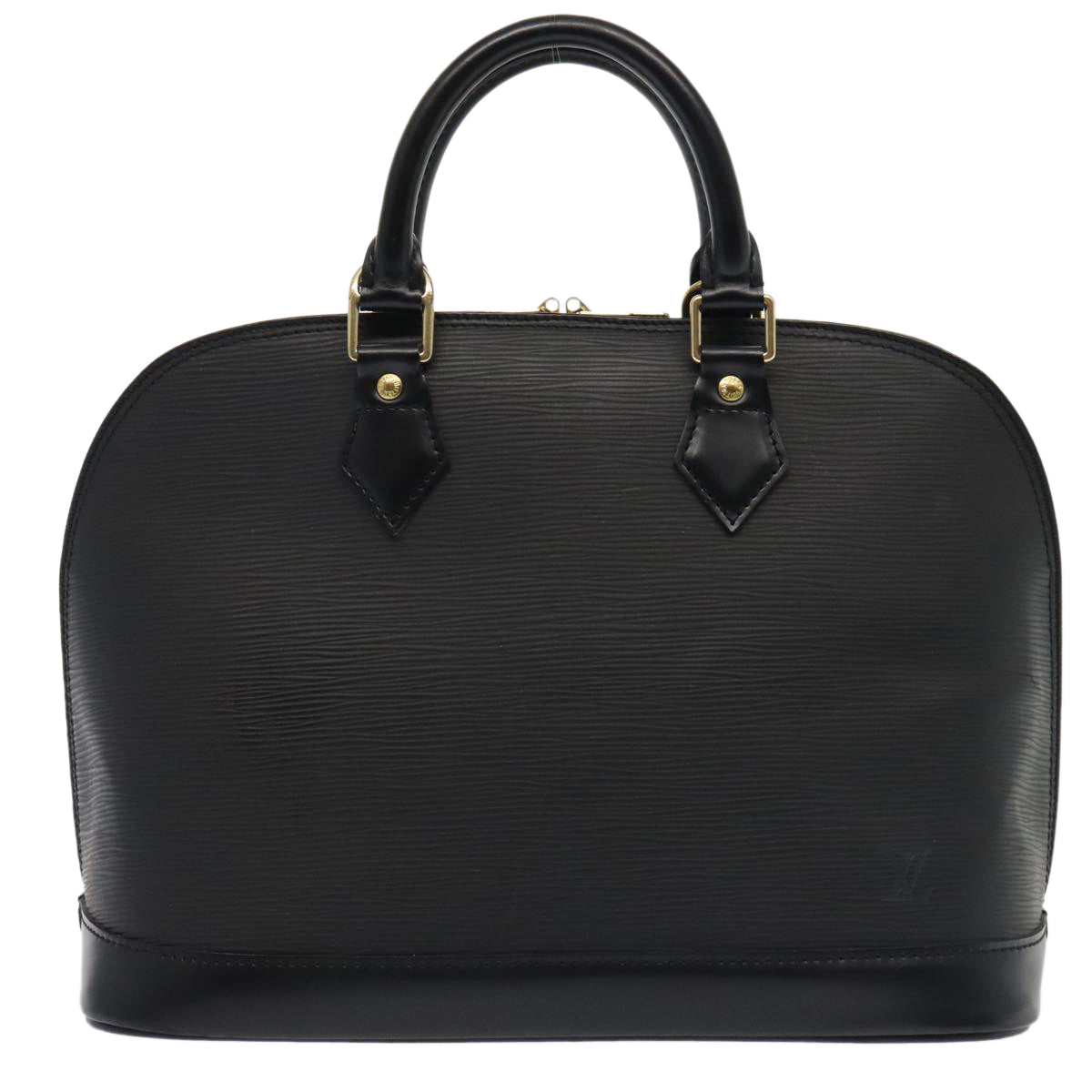 LOUIS VUITTON Epi Alma Hand Bag Black M52142 LV ki4859