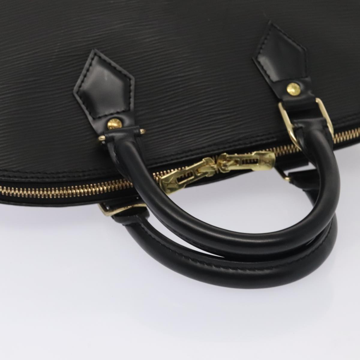LOUIS VUITTON Epi Alma Hand Bag Black M52142 LV ki4859