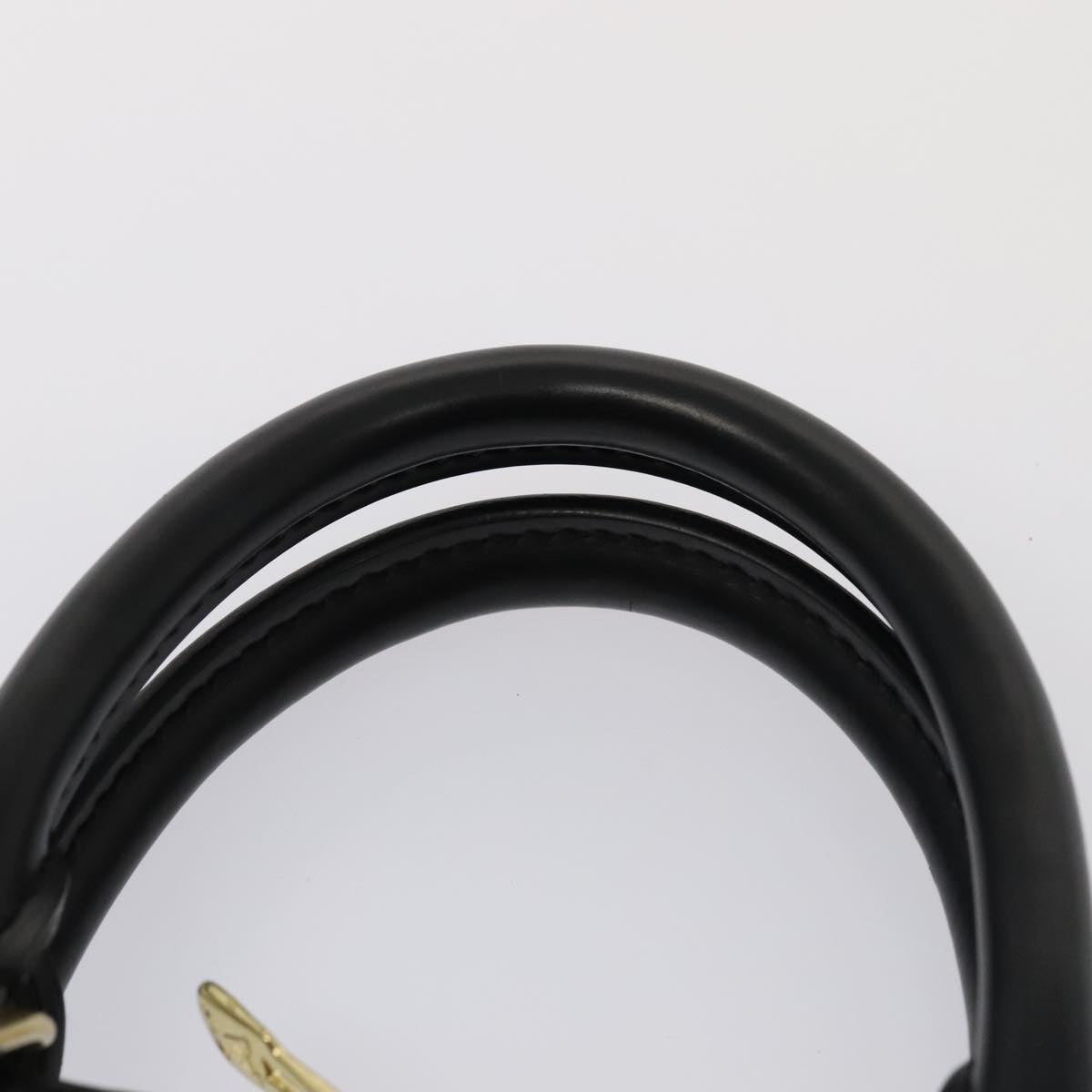 LOUIS VUITTON Epi Alma Hand Bag Black M52142 LV ki4859