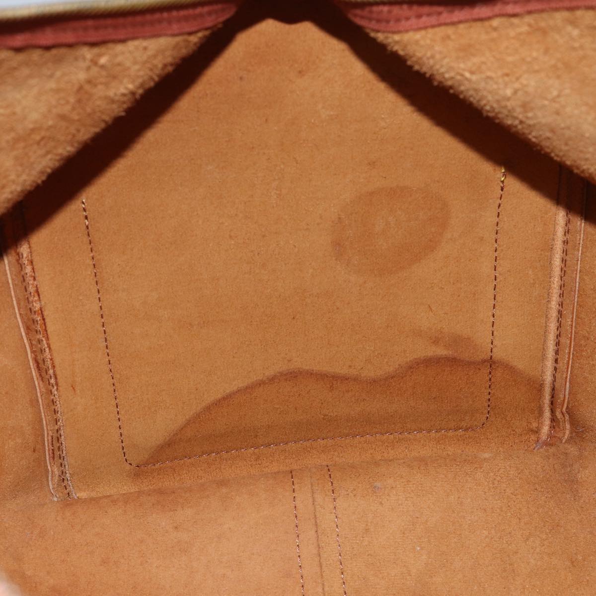 LOUIS VUITTON Epi Keepall 60 Boston Bag Brown Zipangu Gold M42948 LV ki4860