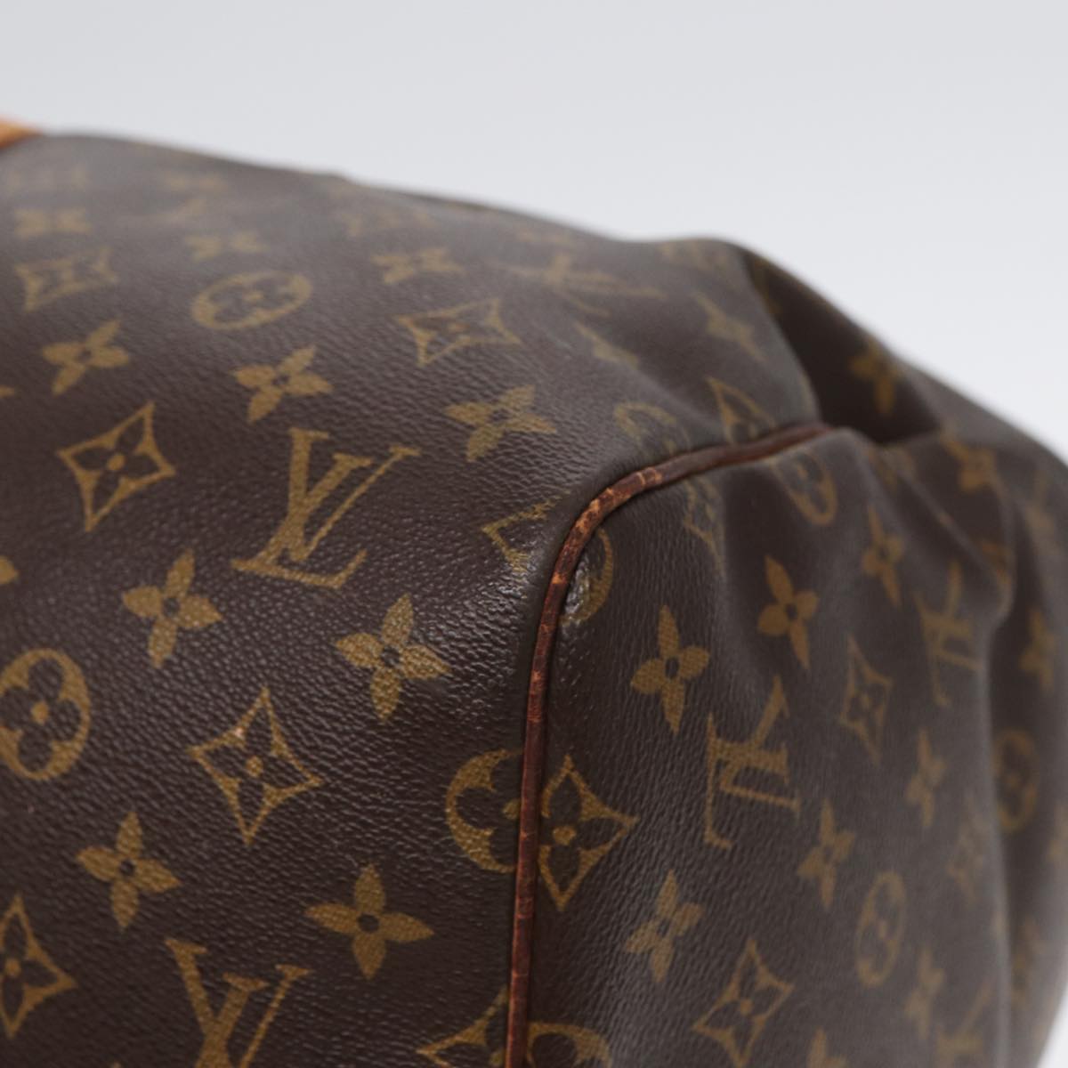 LOUIS VUITTON Monogram Keepall 55 Boston Bag M41424 LV ki4867