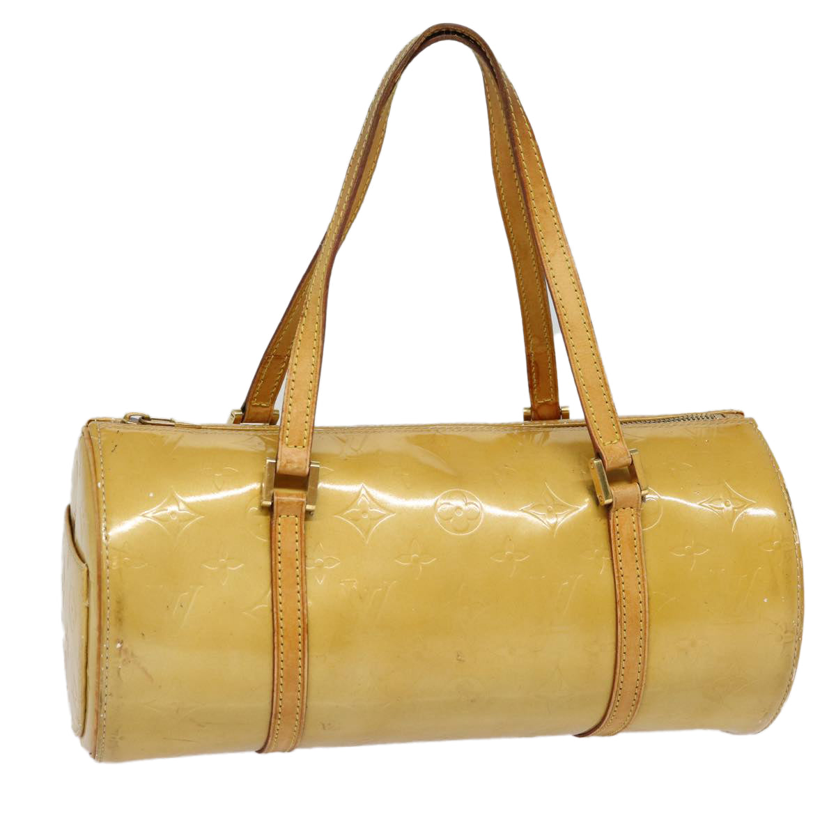 LOUIS VUITTON Monogram Vernis Bedford Hand Bag Beige M91006 LV ki4876