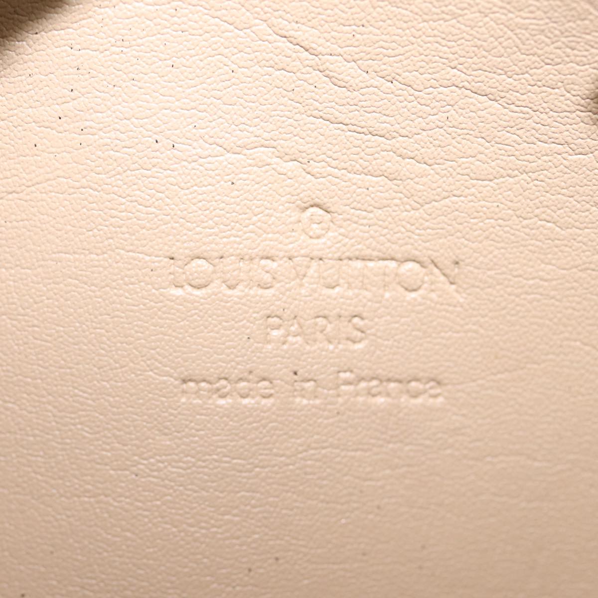 LOUIS VUITTON Monogram Vernis Bedford Hand Bag Beige M91006 LV ki4876