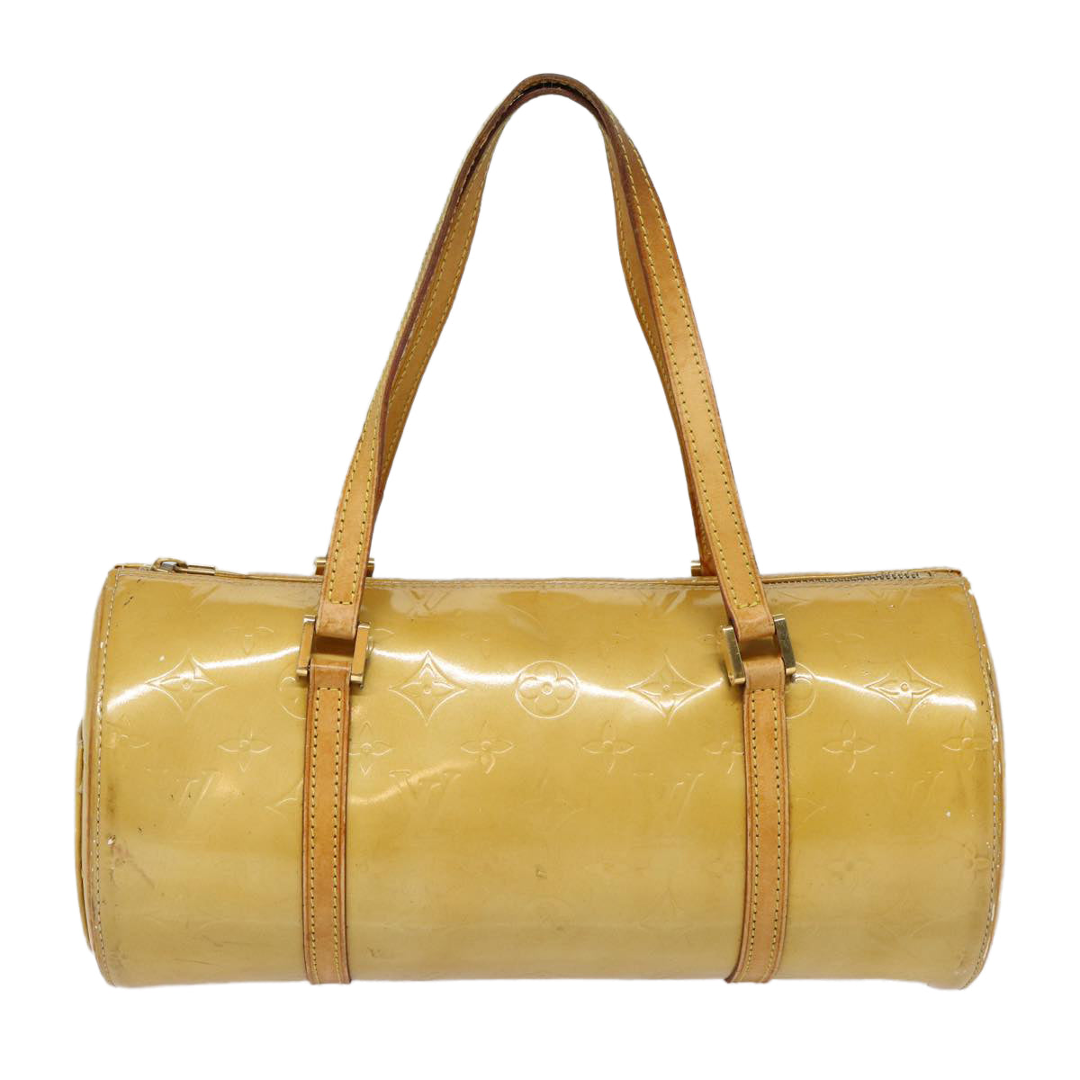 LOUIS VUITTON Monogram Vernis Bedford Hand Bag Beige M91006 LV ki4876