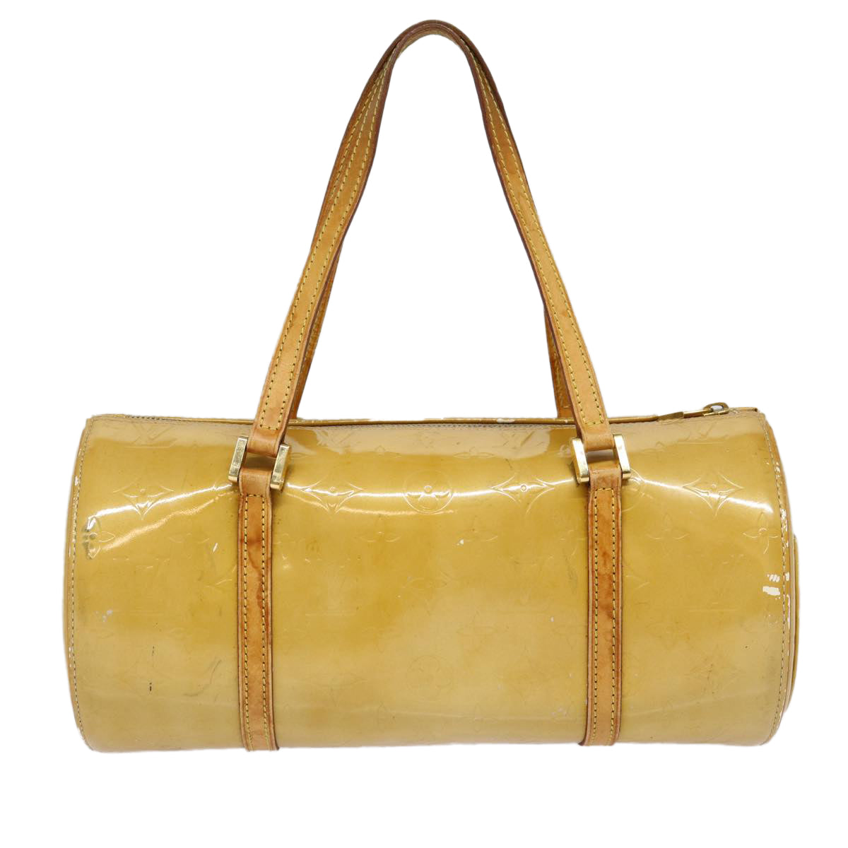 LOUIS VUITTON Monogram Vernis Bedford Hand Bag Beige M91006 LV ki4876