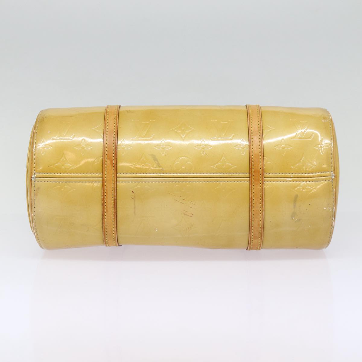 LOUIS VUITTON Monogram Vernis Bedford Hand Bag Beige M91006 LV ki4876