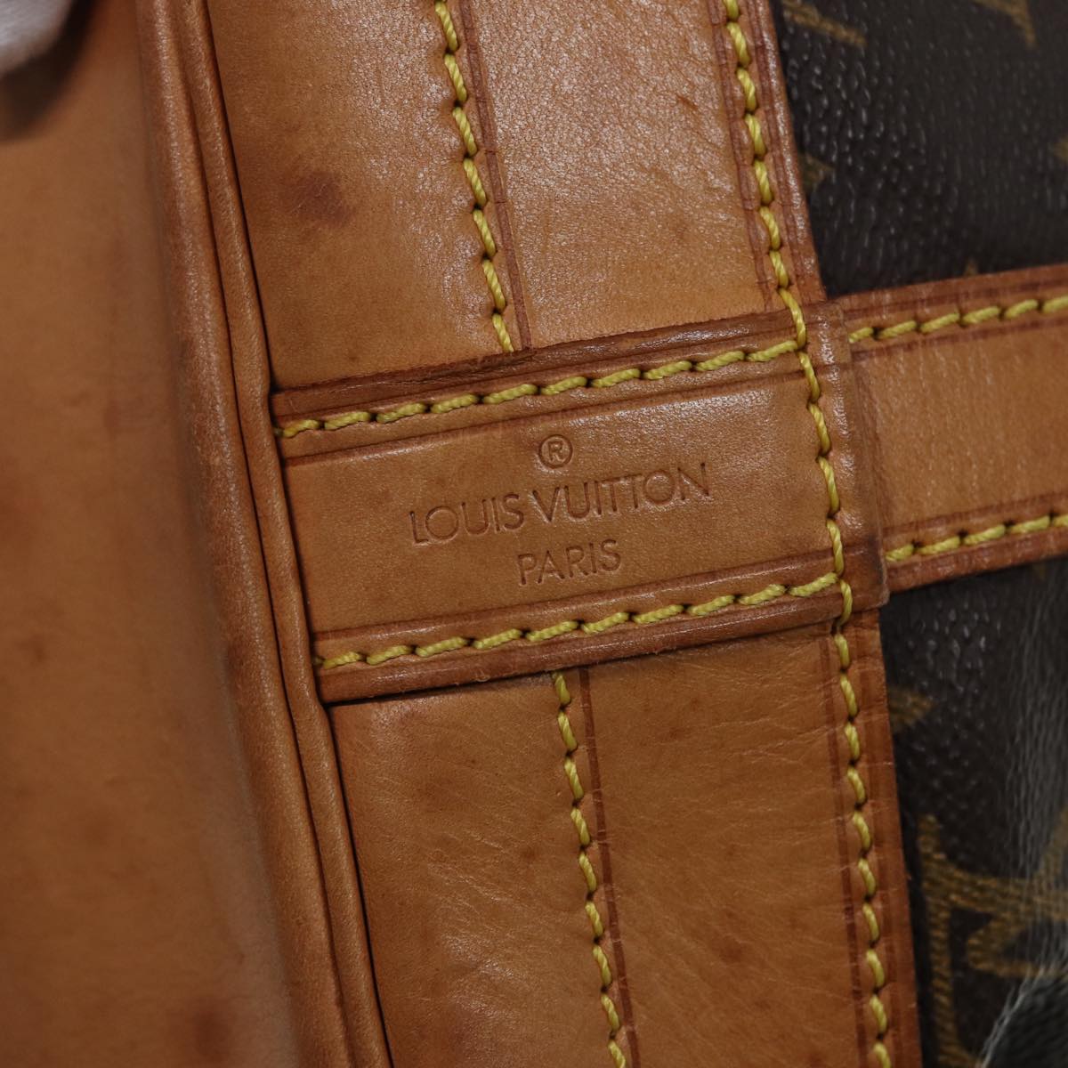 LOUIS VUITTON Monogram Noe Shoulder Bag M42224 LV ki4877