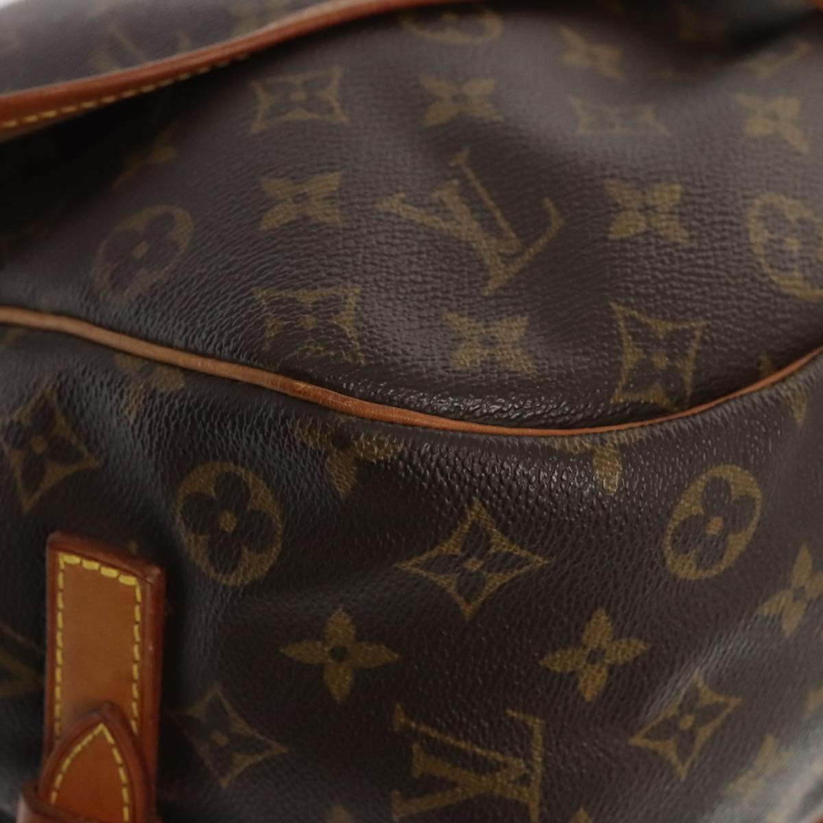 LOUIS VUITTON Monogram Saumur 35 Shoulder Bag M42254 LV ki4880