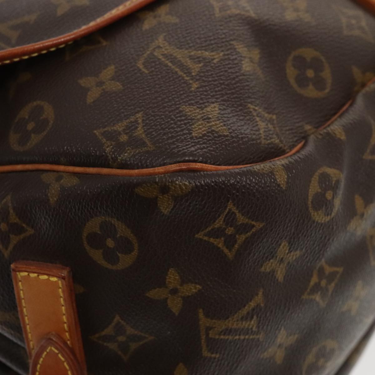 LOUIS VUITTON Monogram Saumur 35 Shoulder Bag M42254 LV ki4880