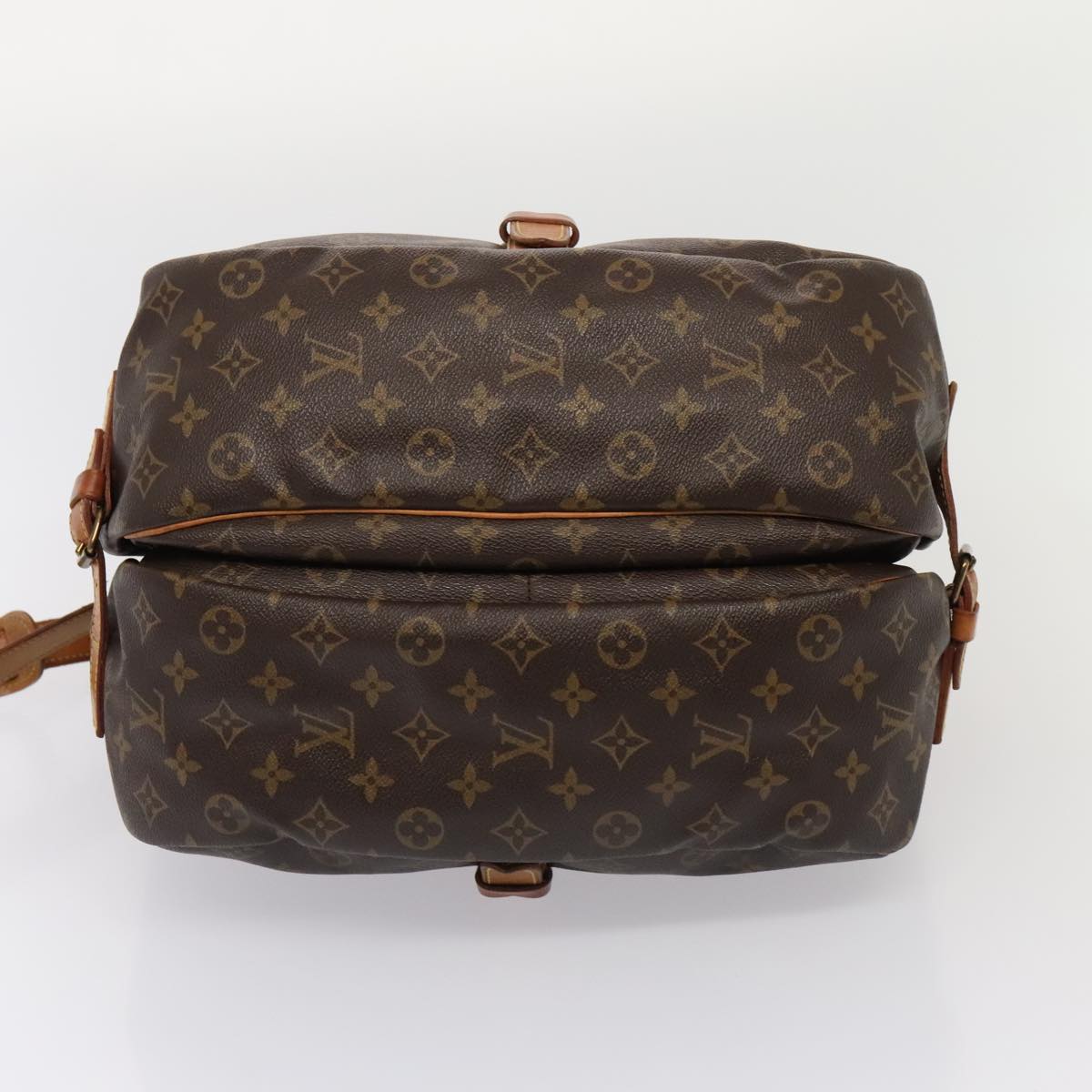 LOUIS VUITTON Monogram Saumur 35 Shoulder Bag M42254 LV ki4880