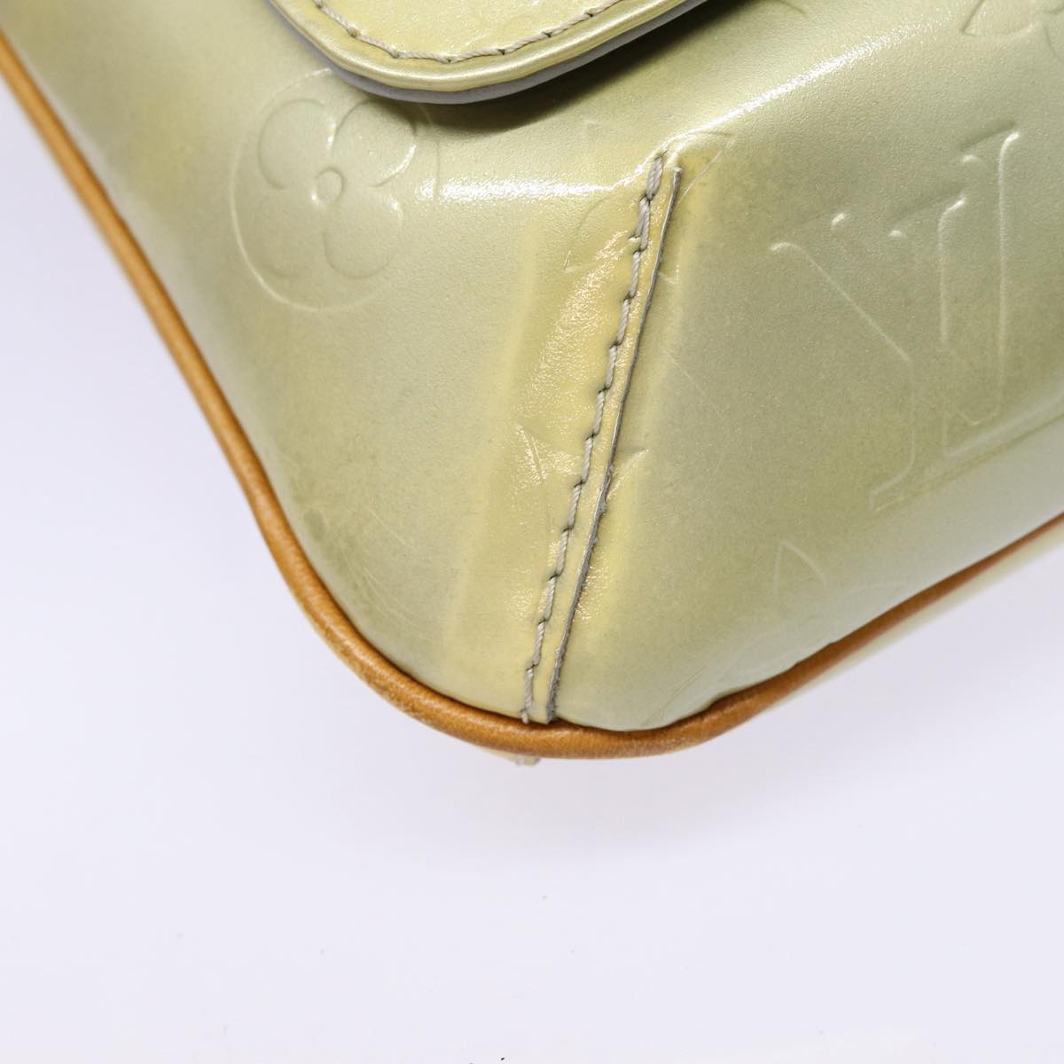 LOUIS VUITTON Monogram Vernis Thompson Street Bag Gris M91008 LV ki4881