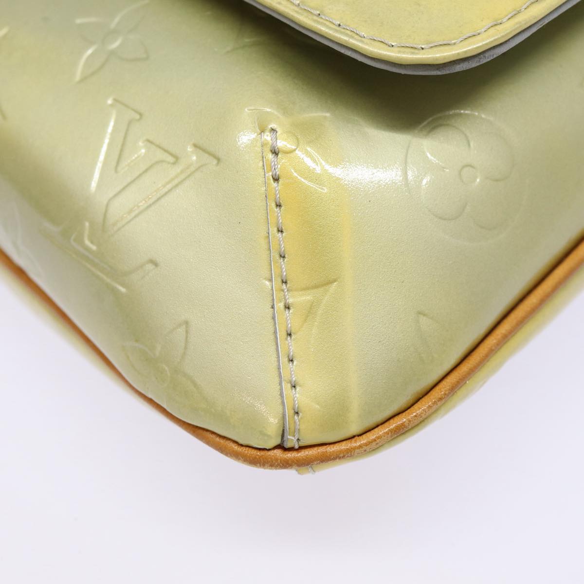 LOUIS VUITTON Monogram Vernis Thompson Street Bag Gris M91008 LV ki4881