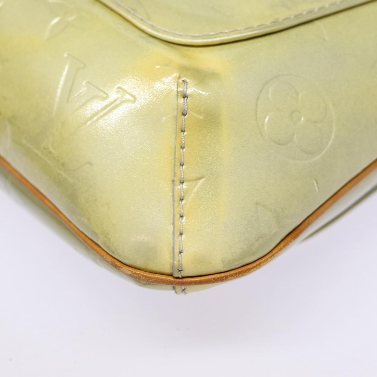 LOUIS VUITTON Monogram Vernis Thompson Street Bag Gris M91008 LV ki4881