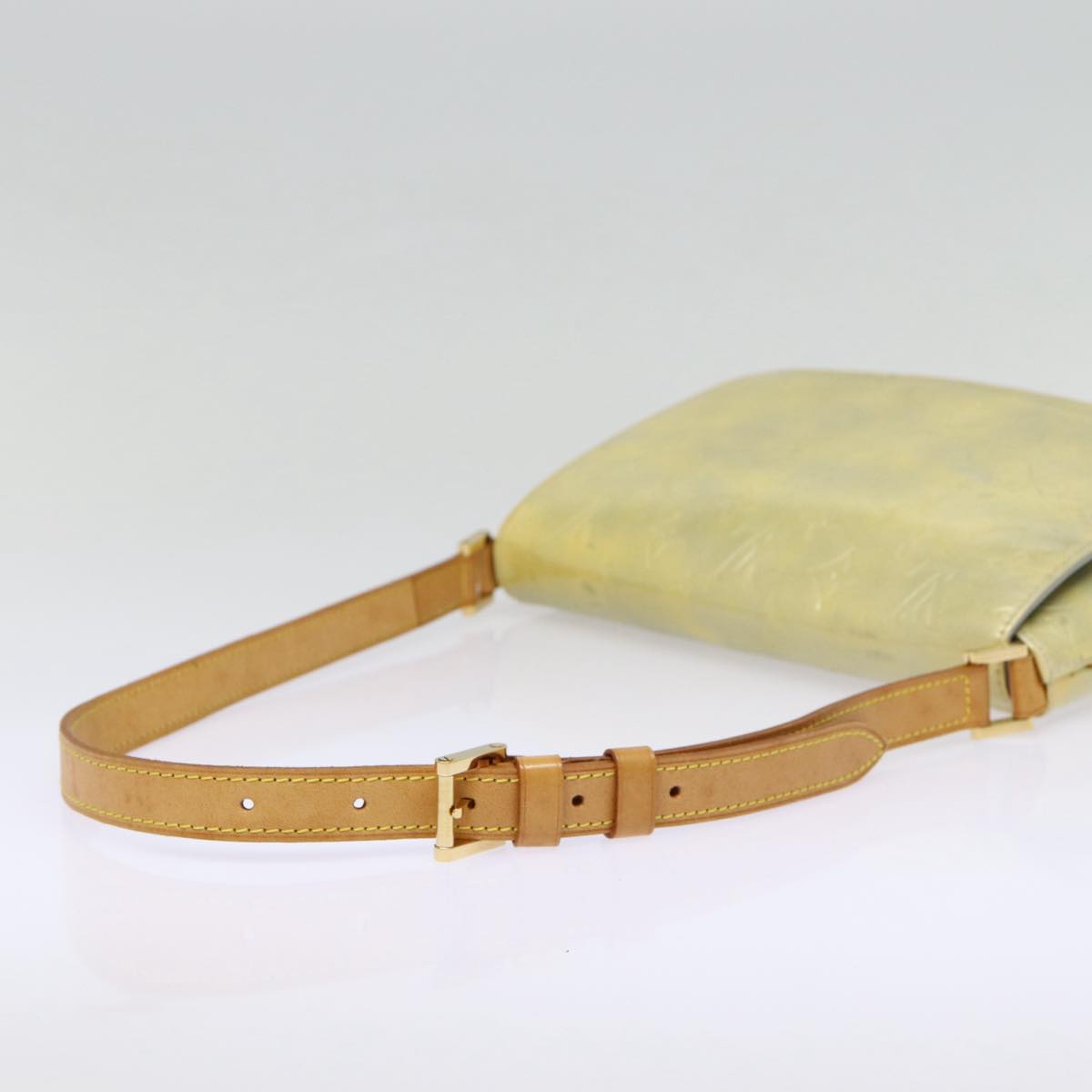 LOUIS VUITTON Monogram Vernis Thompson Street Bag Gris M91008 LV ki4881