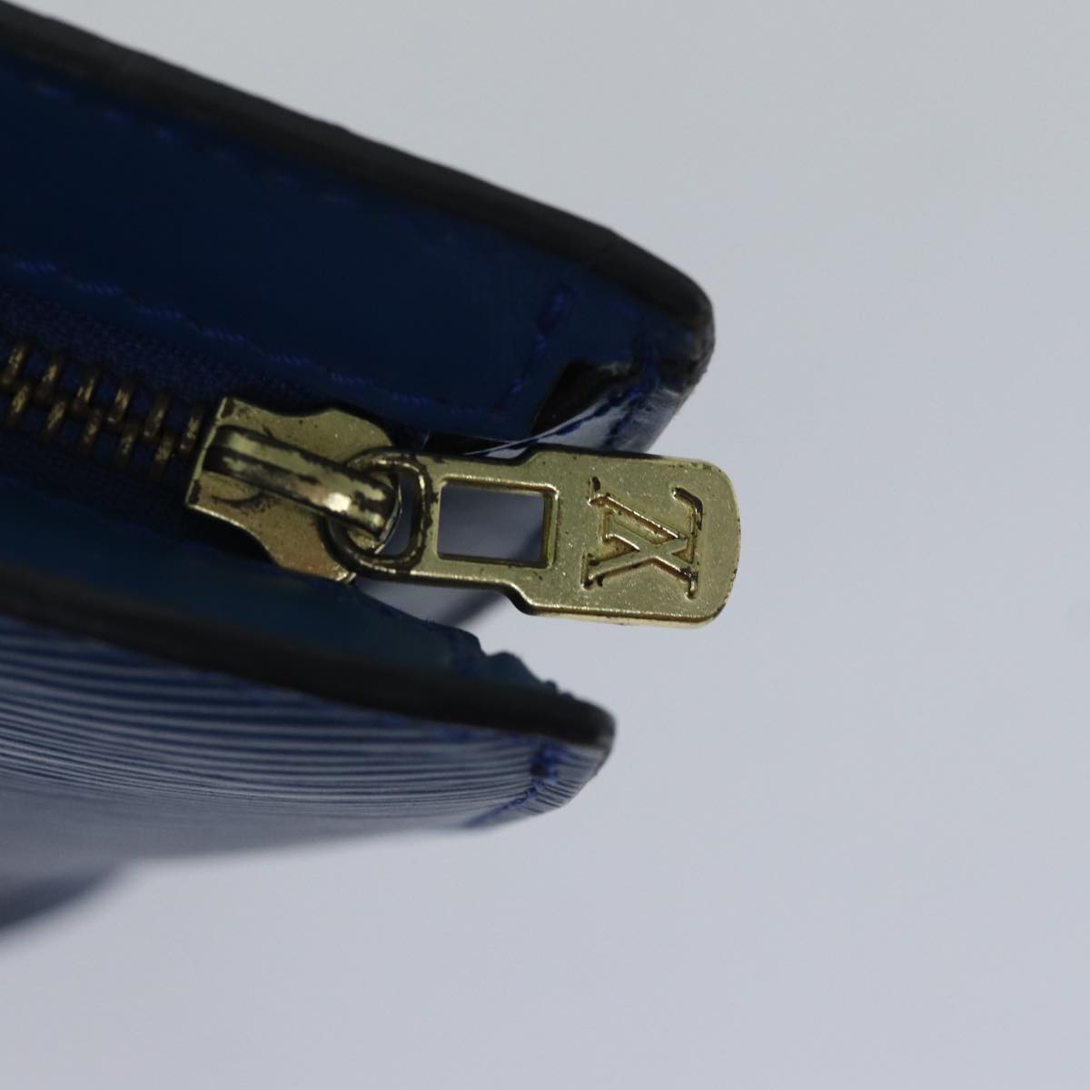 LOUIS VUITTON Epi Saint Jacques Shoulder Bag Blue M52275 LV ki4902