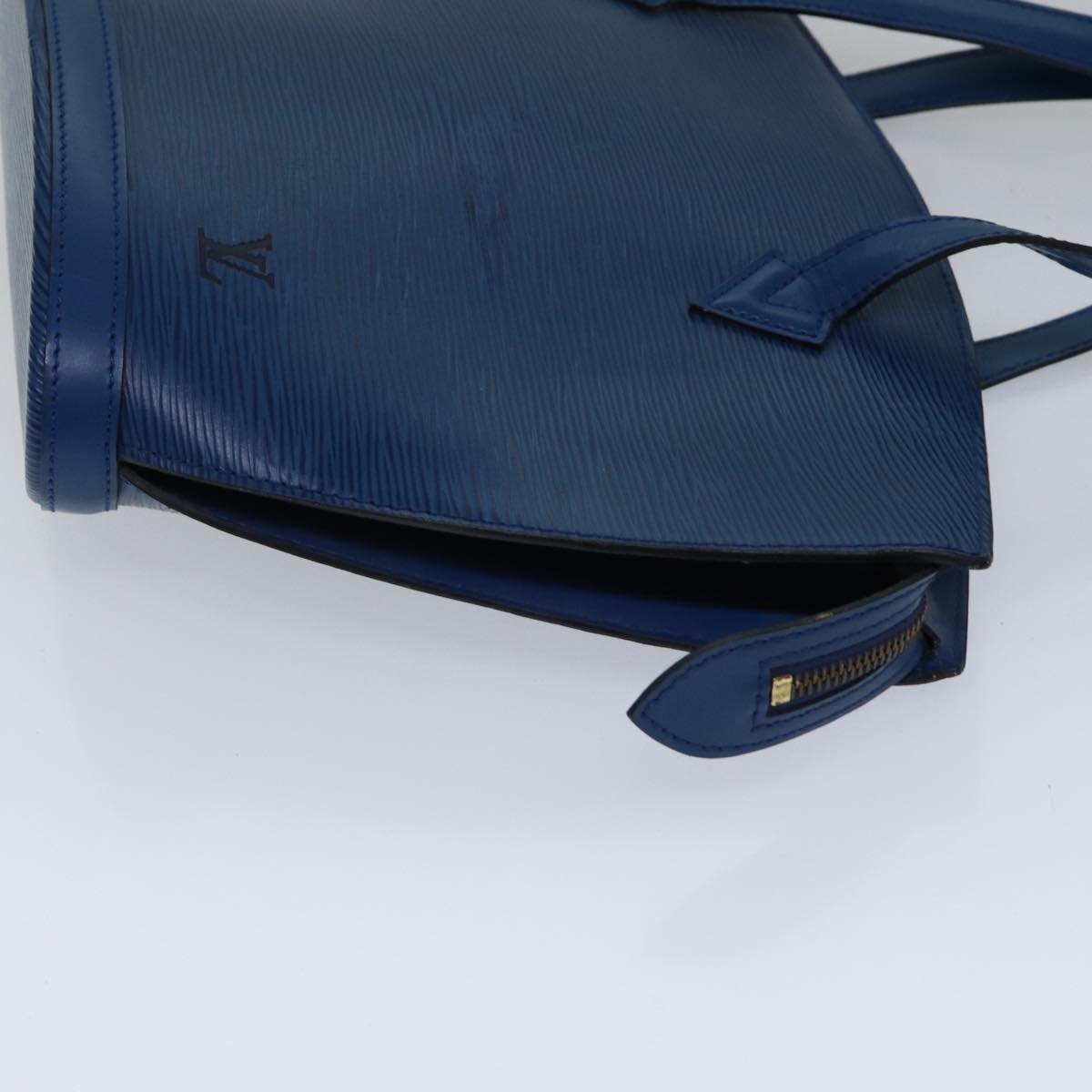 LOUIS VUITTON Epi Saint Jacques Shoulder Bag Blue M52275 LV ki4902