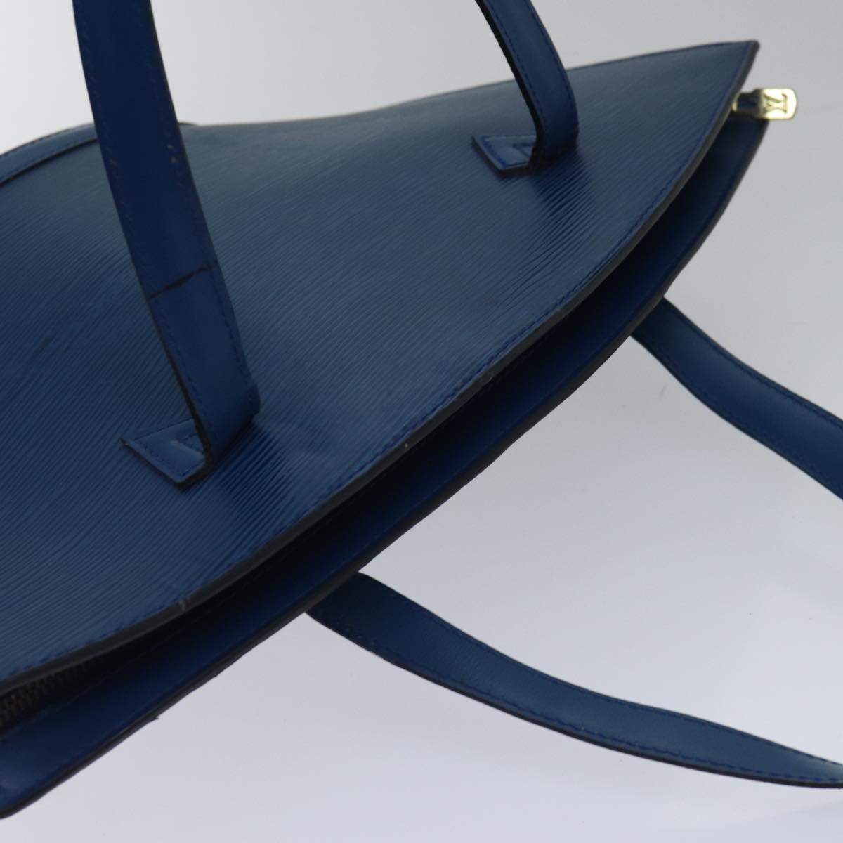 LOUIS VUITTON Epi Saint Jacques Shoulder Bag Blue M52275 LV ki4902