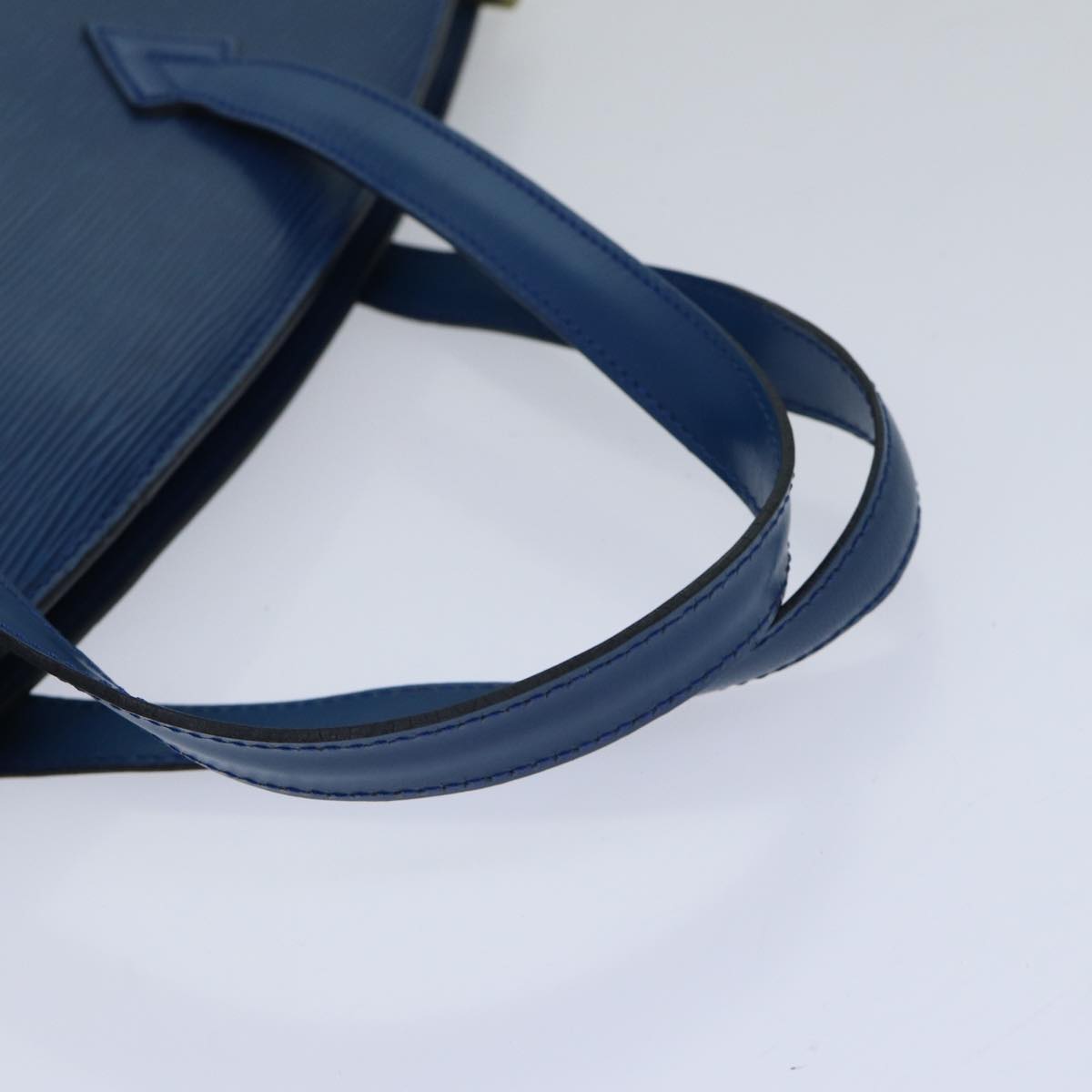 LOUIS VUITTON Epi Saint Jacques Shoulder Bag Blue M52275 LV ki4902