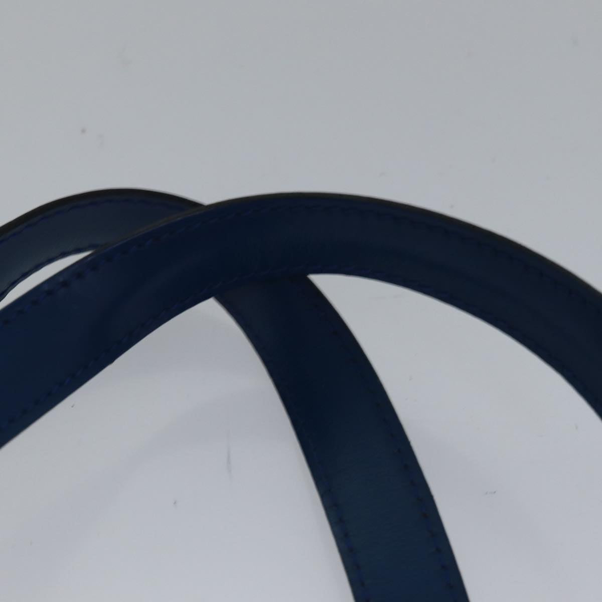 LOUIS VUITTON Epi Saint Jacques Shoulder Bag Blue M52275 LV ki4902