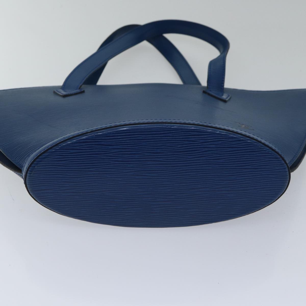 LOUIS VUITTON Epi Saint Jacques Shoulder Bag Blue M52275 LV ki4902