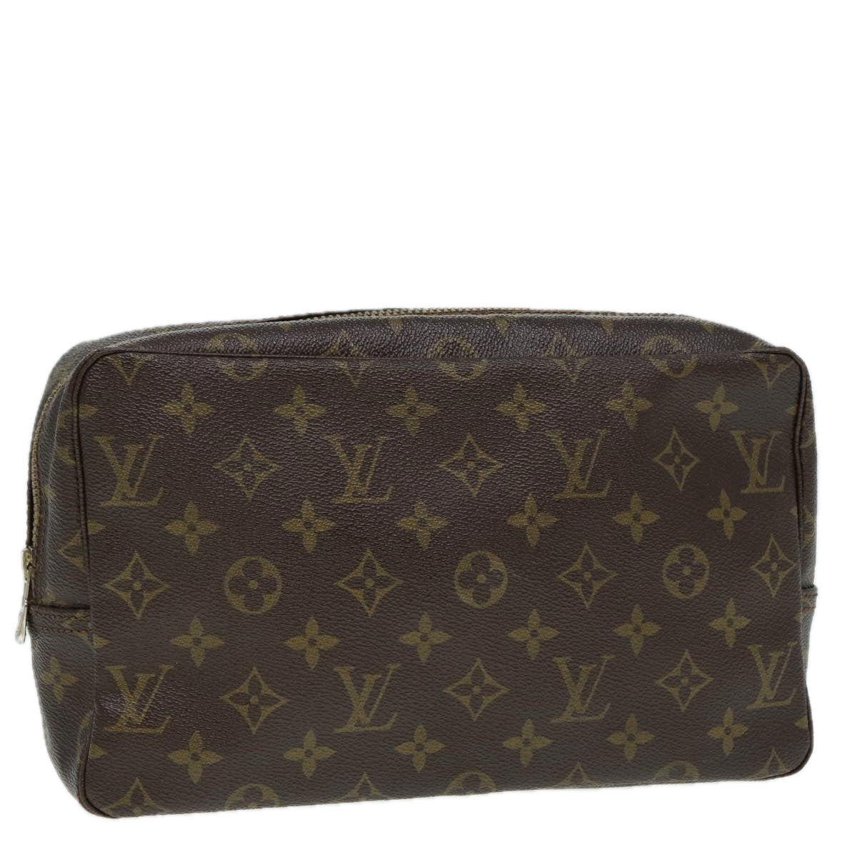 LOUIS VUITTON Monogram Trousse Toilette 28 Clutch Bag M47522 LV ki4910