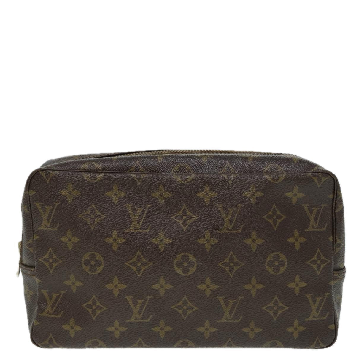 LOUIS VUITTON Monogram Trousse Toilette 28 Clutch Bag M47522 LV ki4910