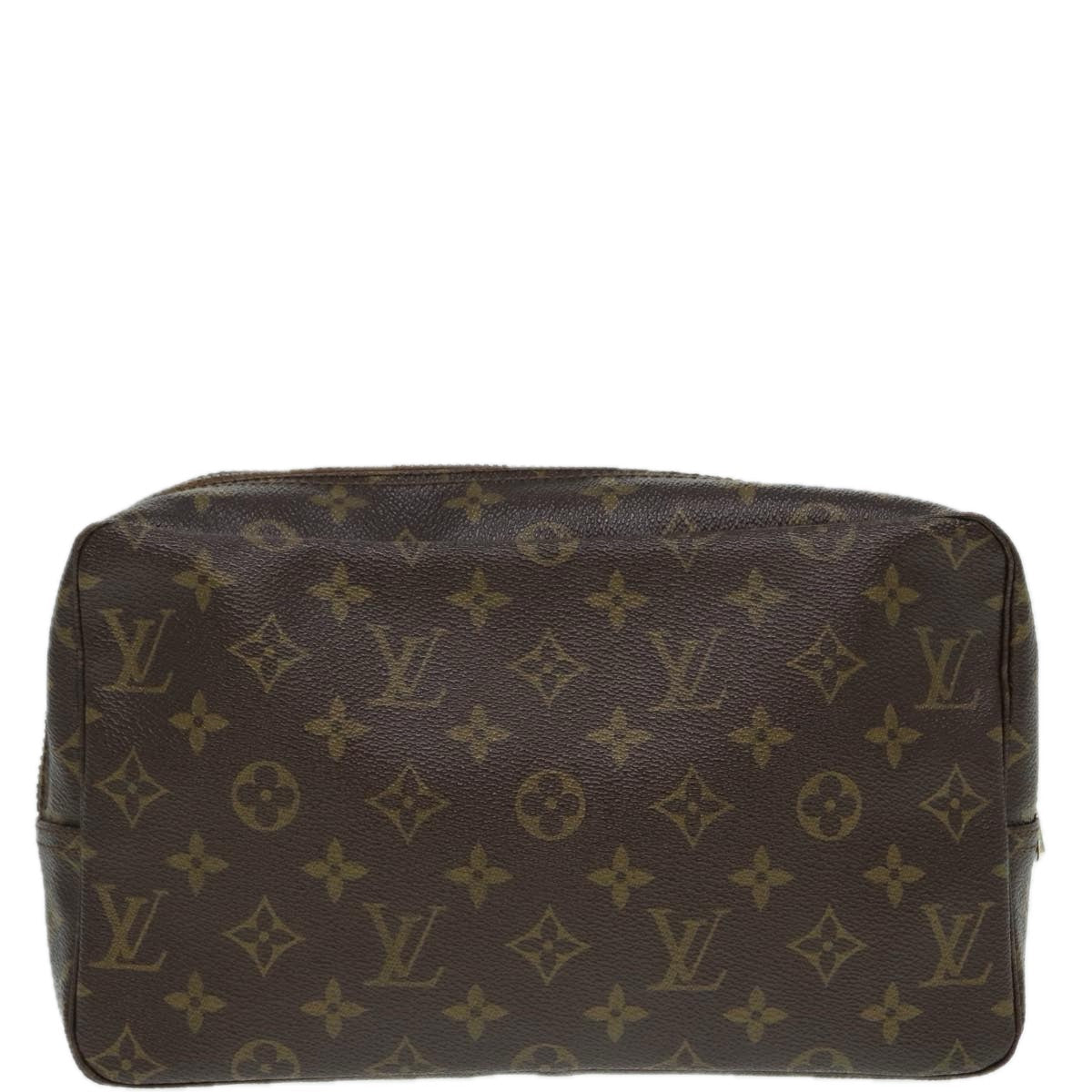 LOUIS VUITTON Monogram Trousse Toilette 28 Clutch Bag M47522 LV ki4910