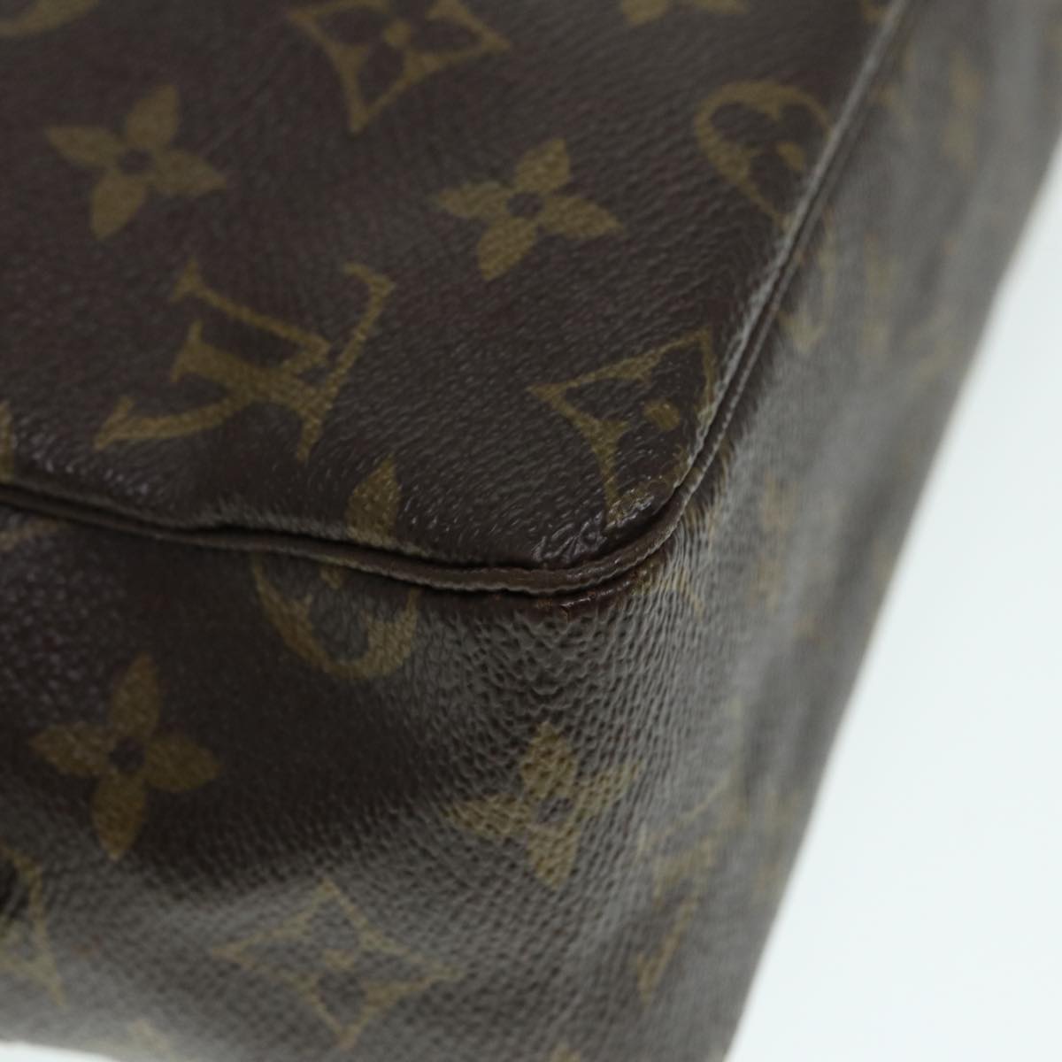 LOUIS VUITTON Monogram Trousse Toilette 28 Clutch Bag M47522 LV ki4910